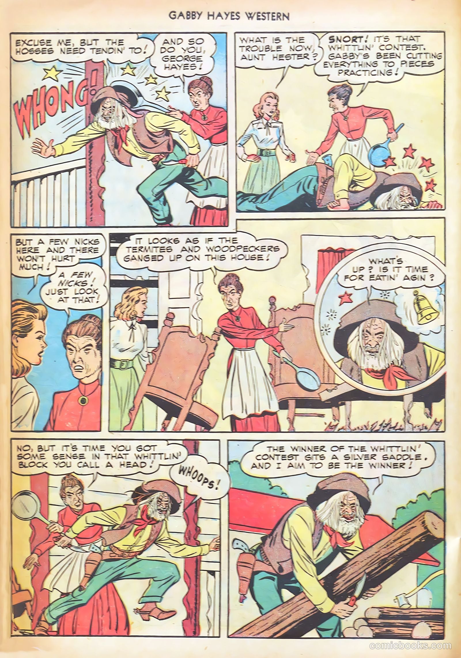 Gabby Hayes Western #3 (1949) — page 32 of 52