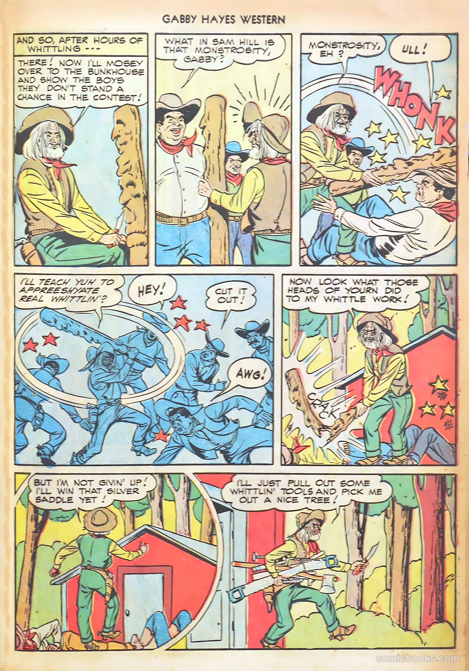 Gabby Hayes Western #3 (1949) — page 33 of 52