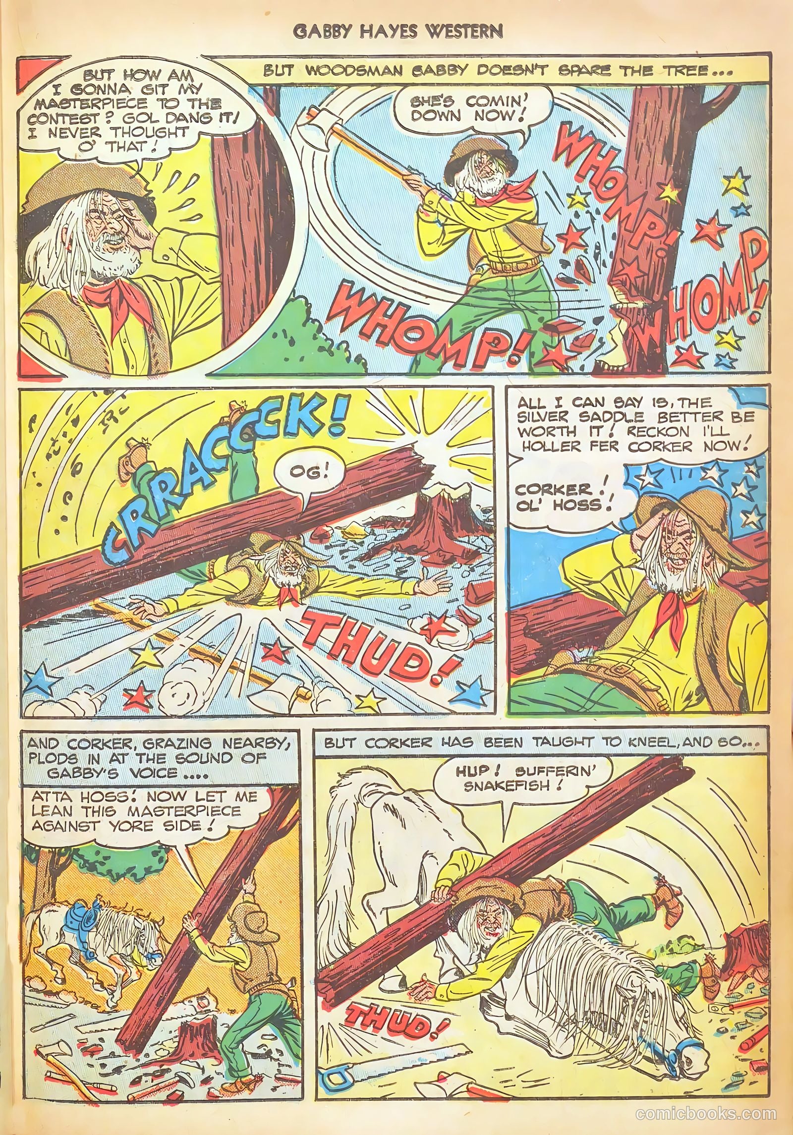 Gabby Hayes Western #3 (1949) — page 35 of 52