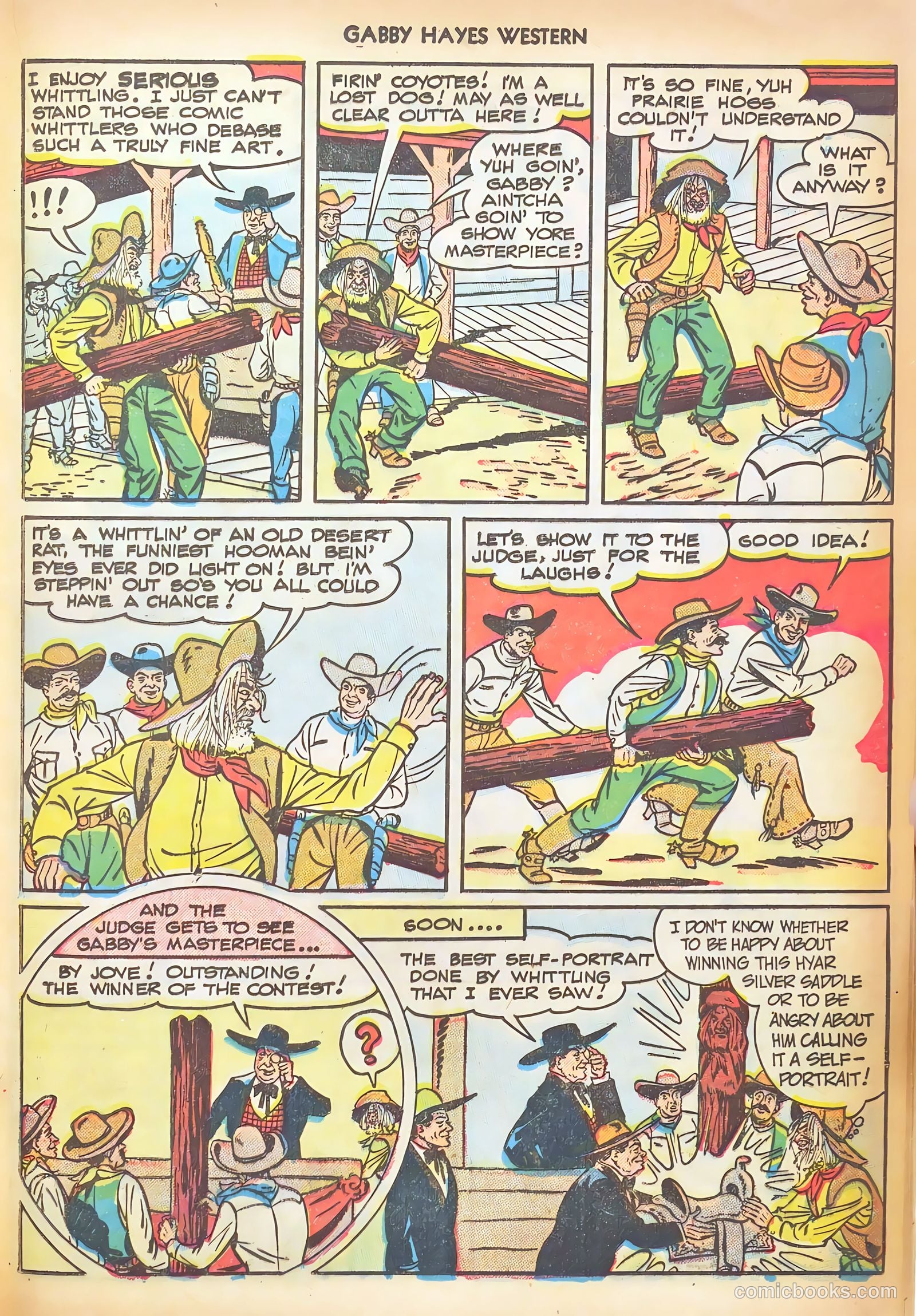 Gabby Hayes Western #3 (1949) — page 37 of 52