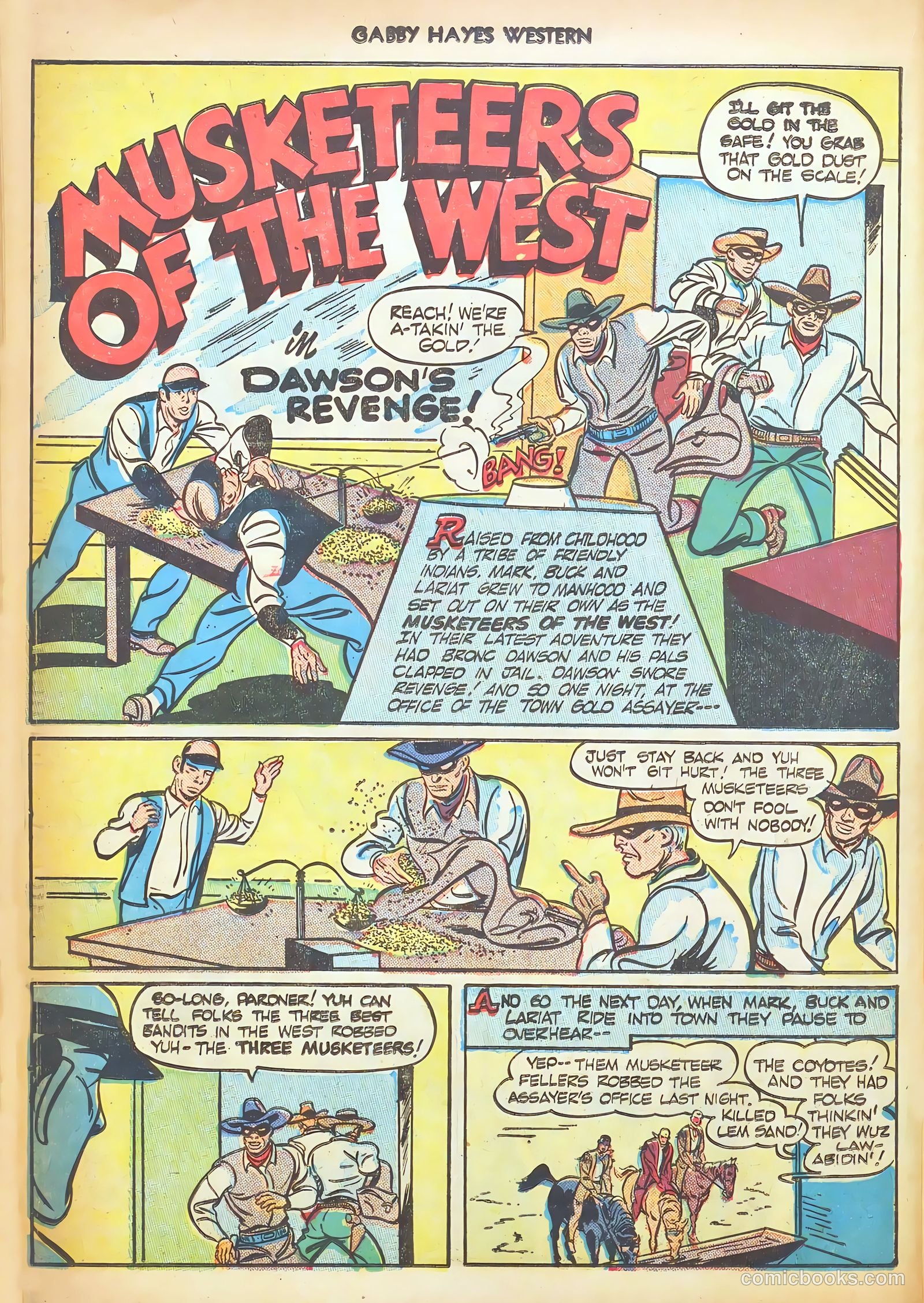 Gabby Hayes Western #3 (1949) — page 38 of 52