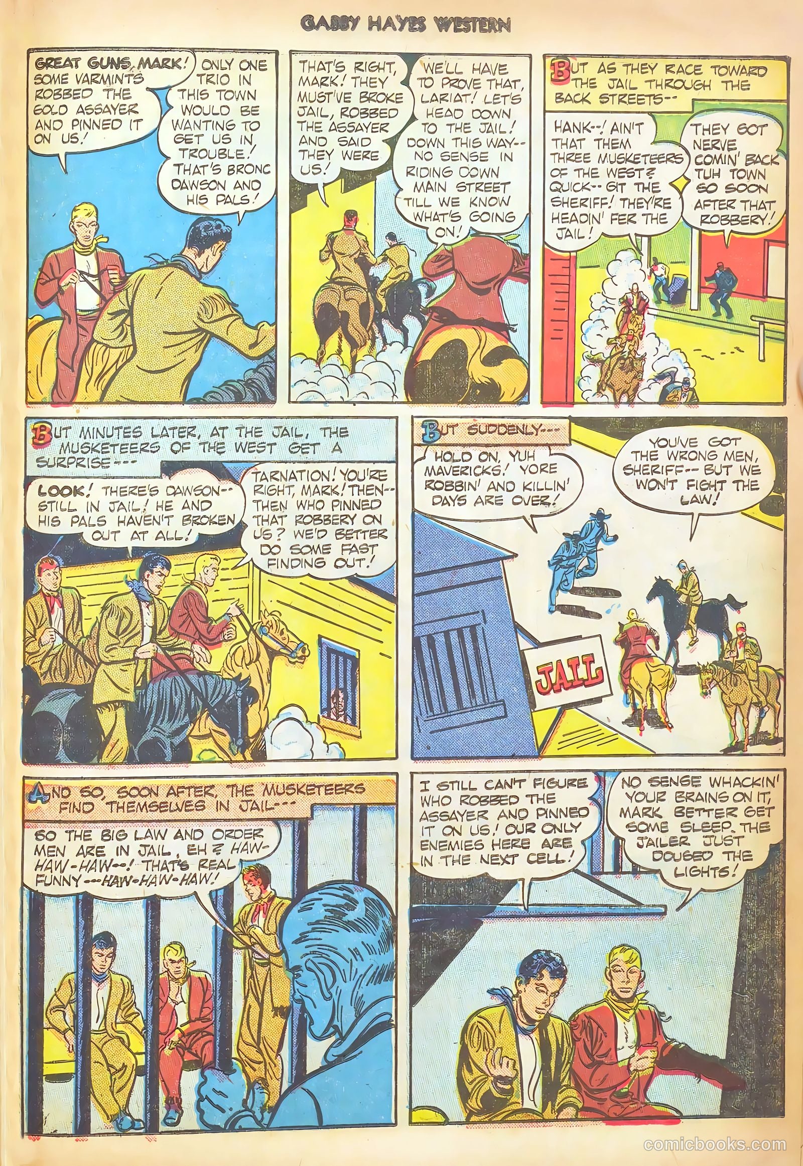 Gabby Hayes Western #3 (1949) — page 39 of 52