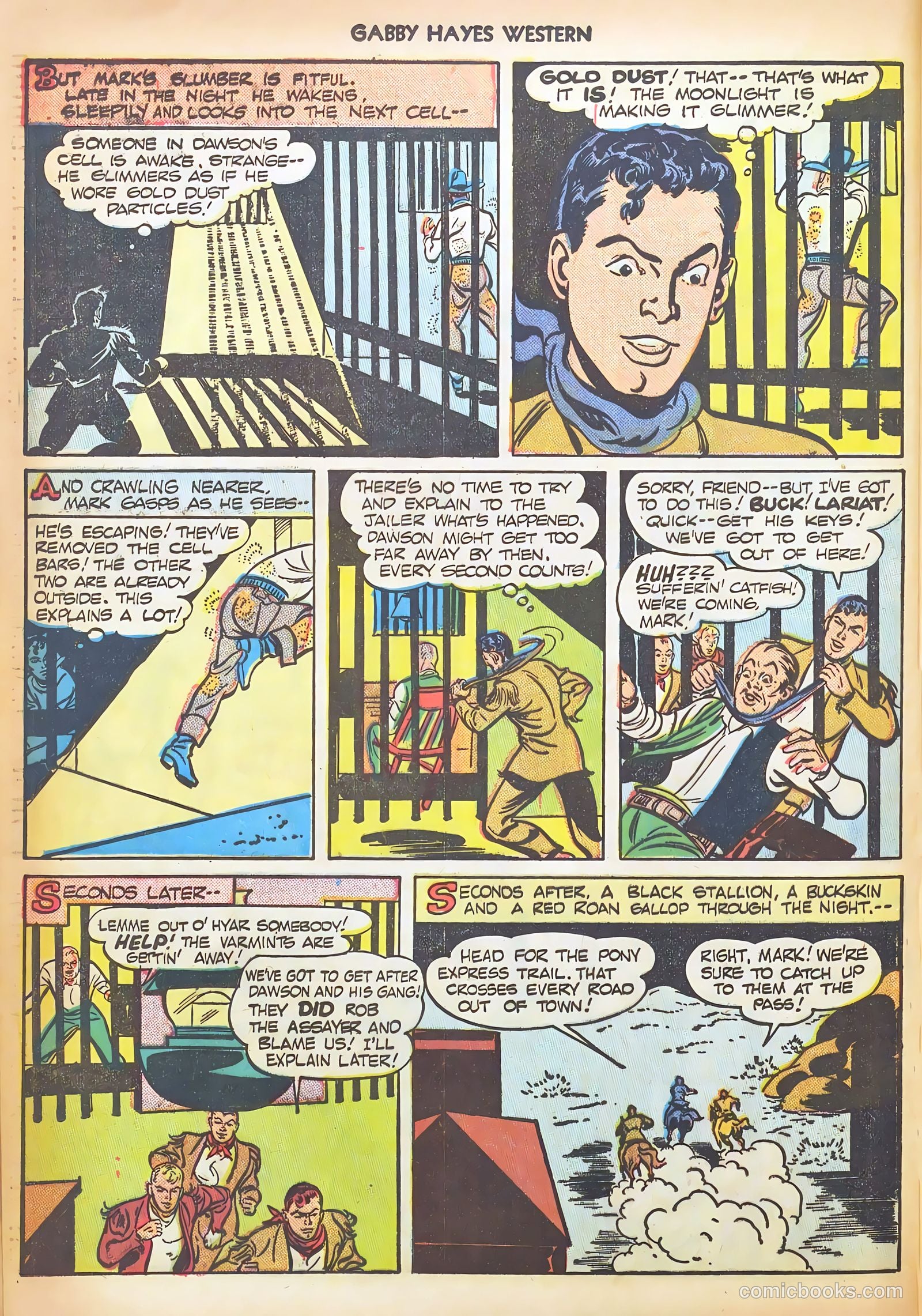 Gabby Hayes Western #3 (1949) — page 40 of 52