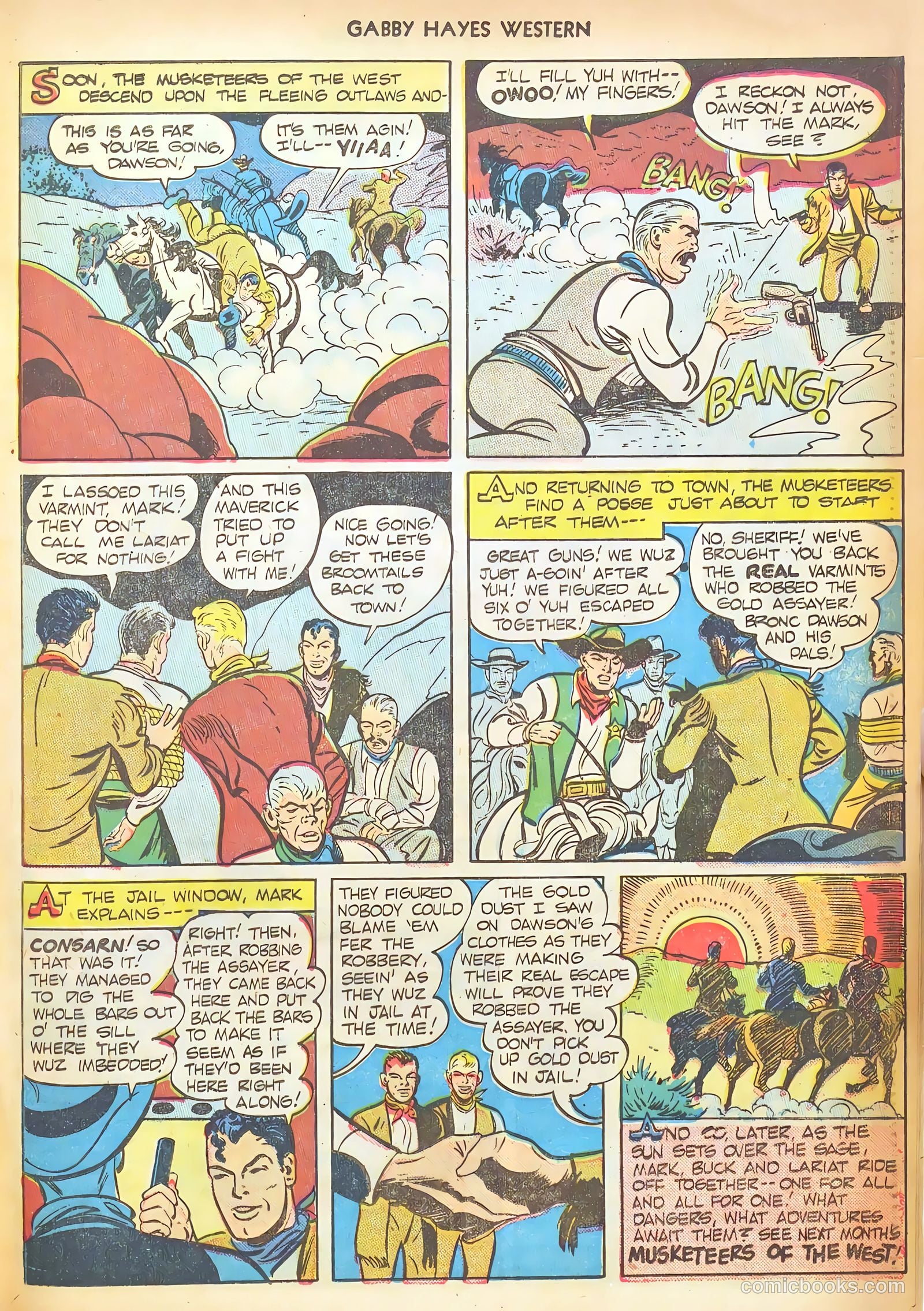 Gabby Hayes Western #3 (1949) — page 41 of 52