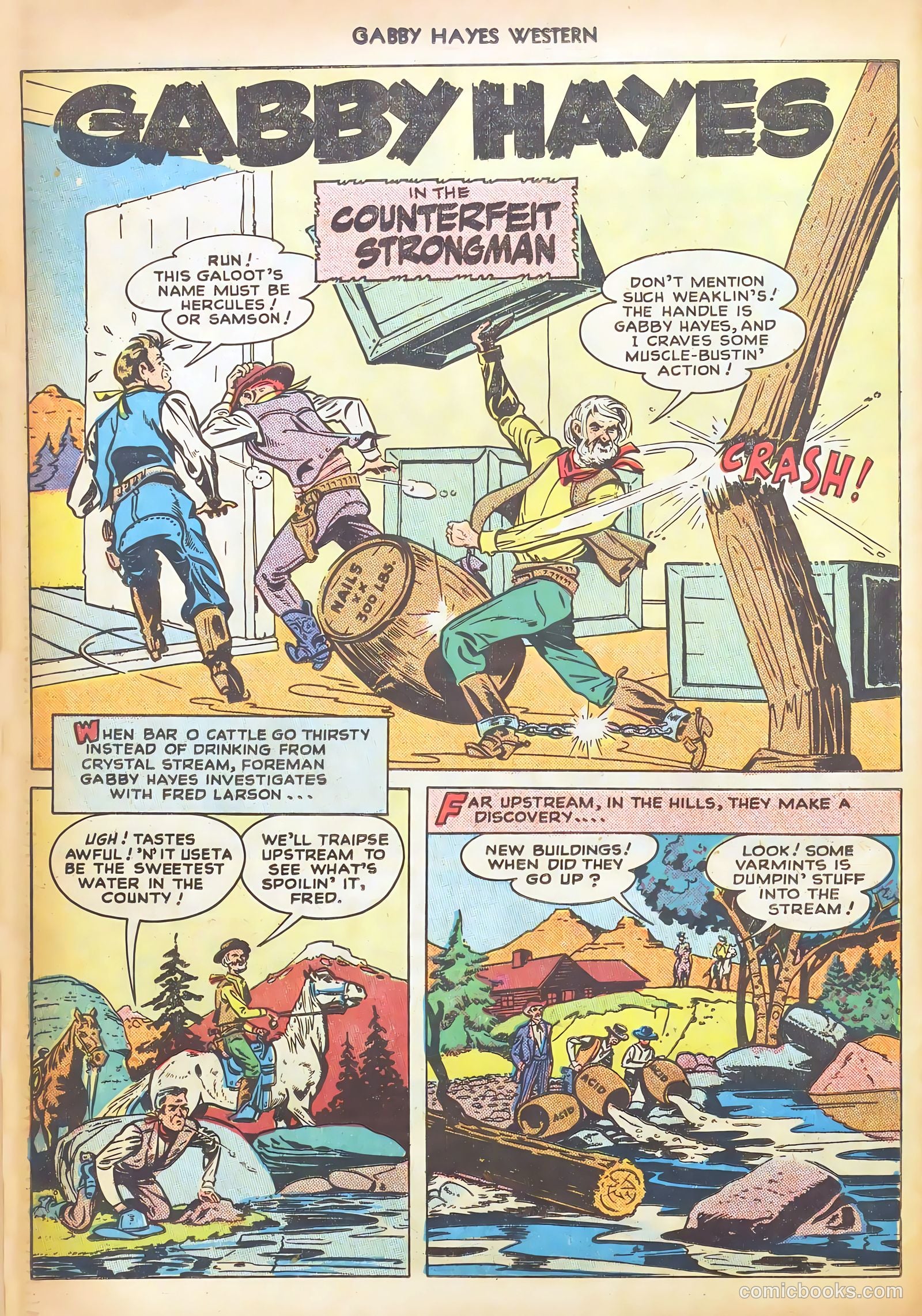 Gabby Hayes Western #3 (1949) — page 42 of 52