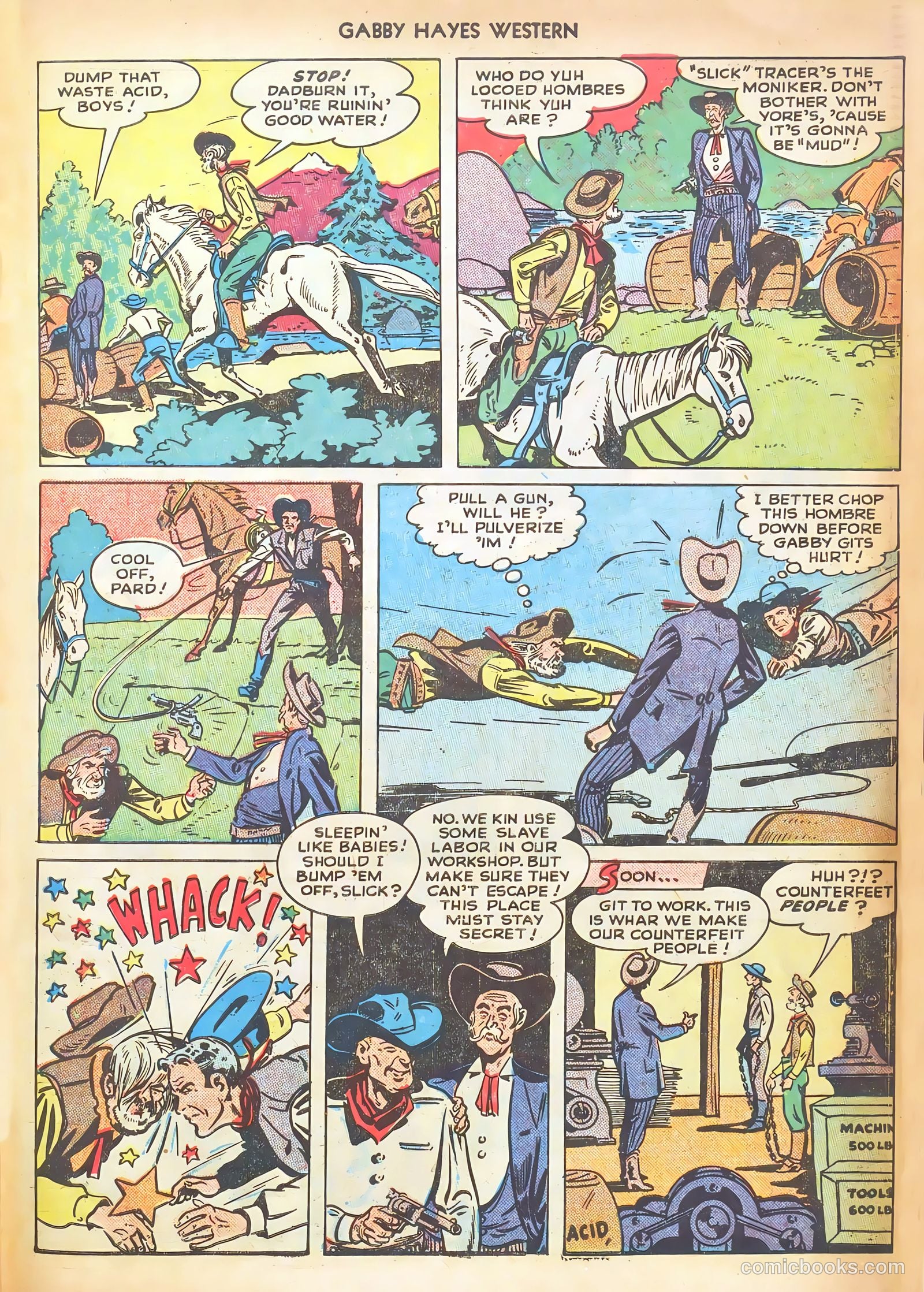 Gabby Hayes Western #3 (1949) — page 43 of 52