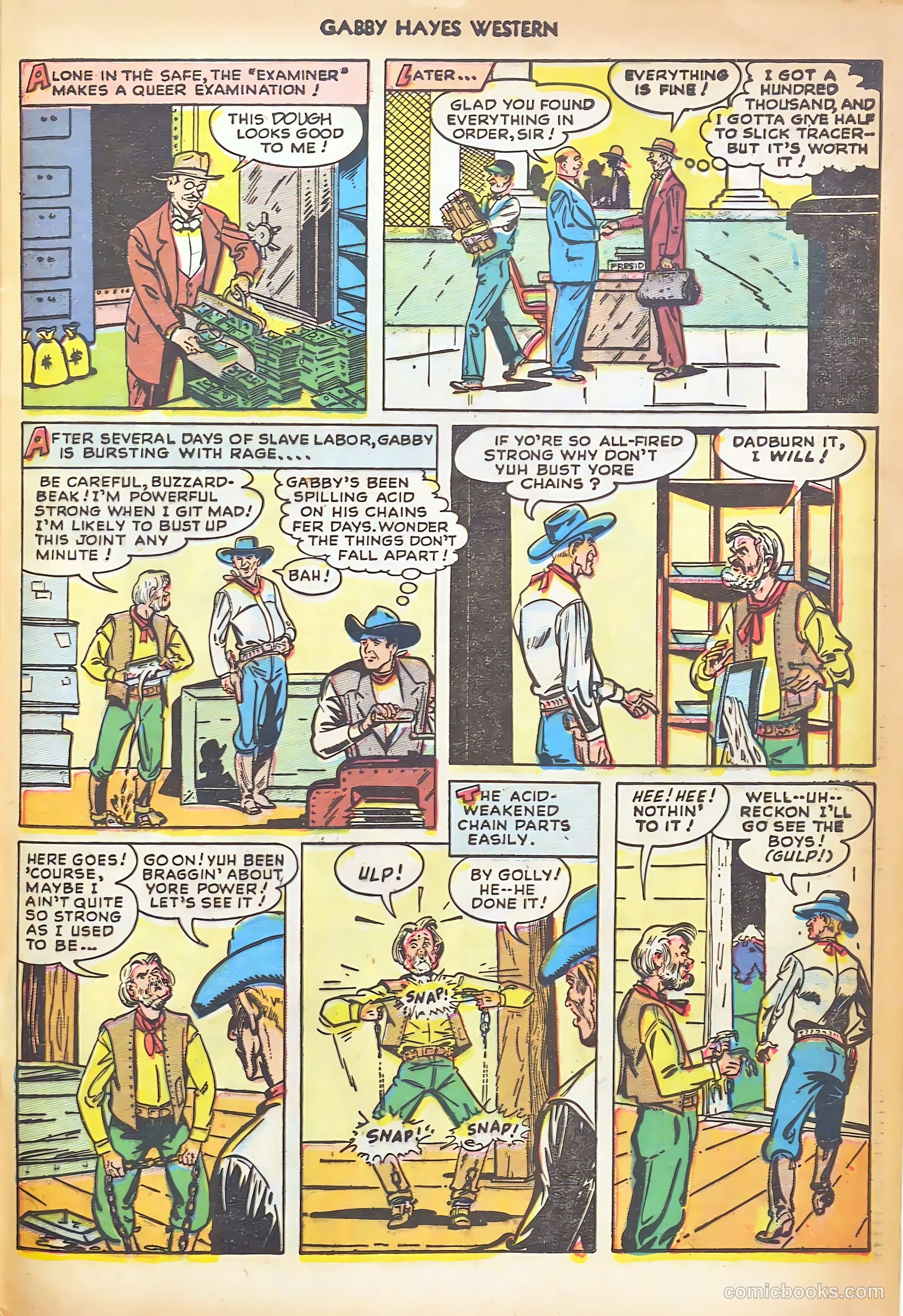 Gabby Hayes Western #3 (1949) — page 45 of 52