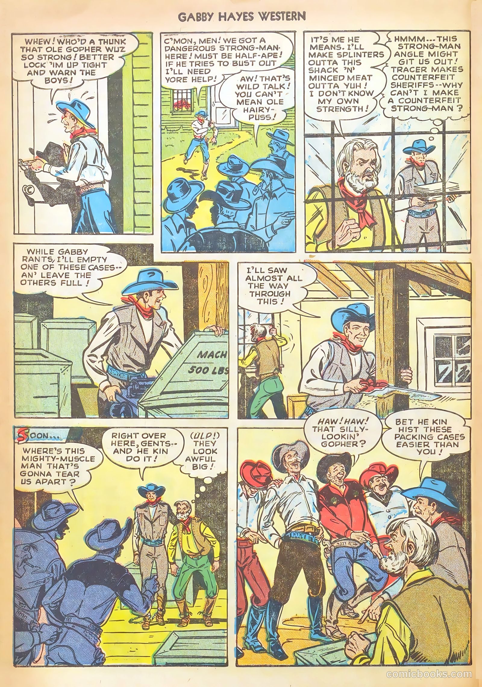 Gabby Hayes Western #3 (1949) — page 46 of 52