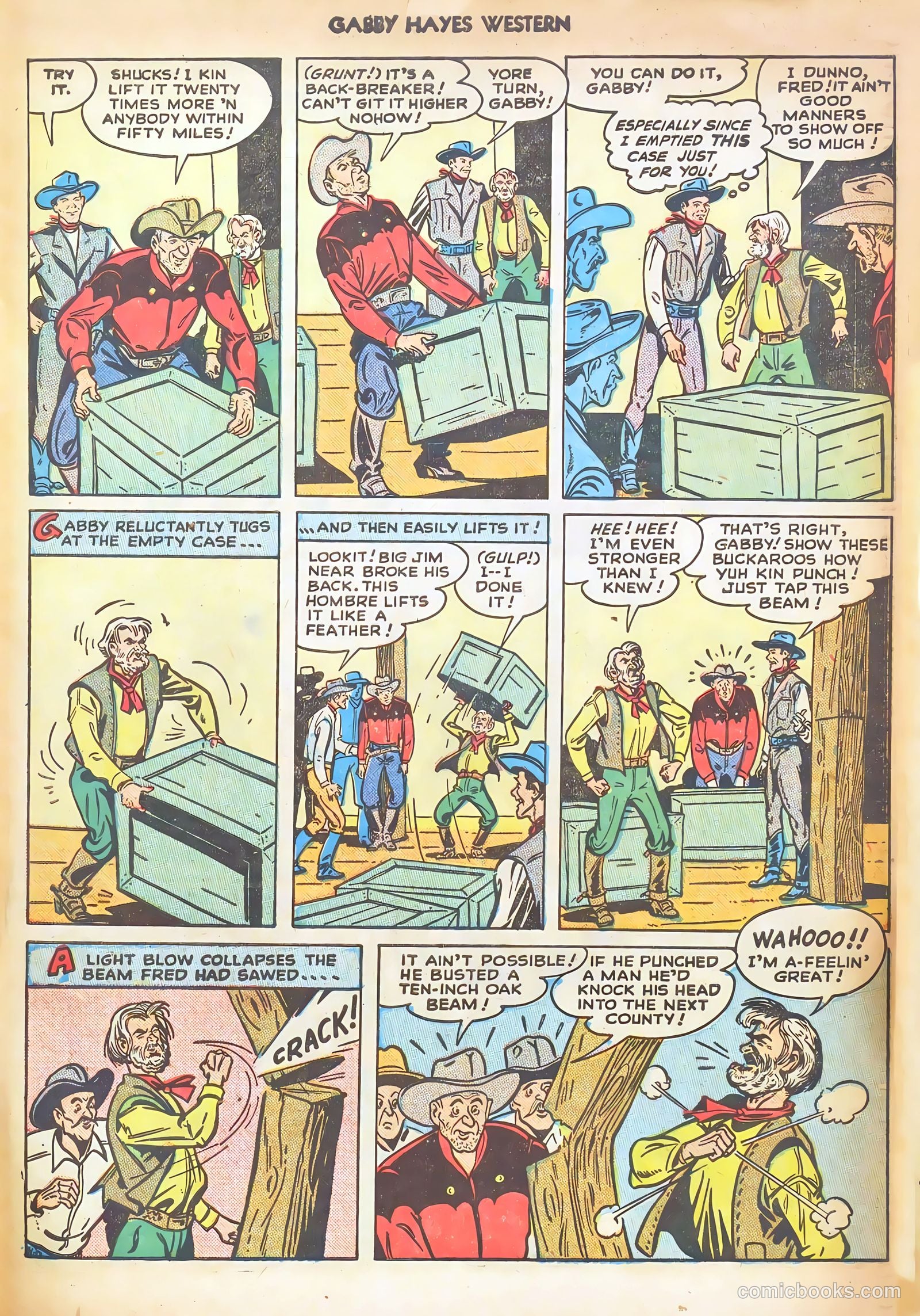 Gabby Hayes Western #3 (1949) — page 47 of 52