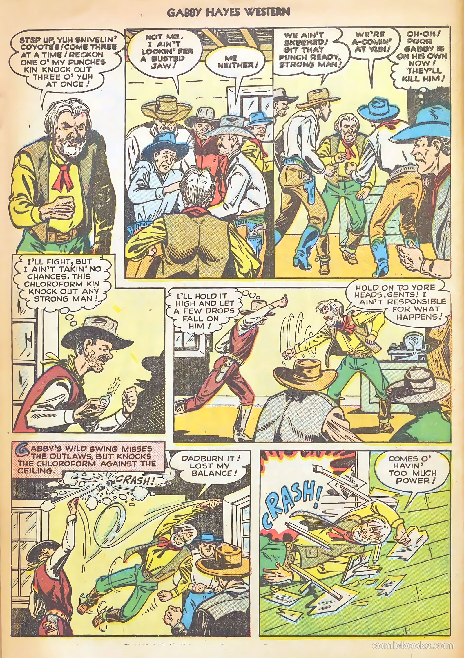 Gabby Hayes Western #3 (1949) — page 48 of 52