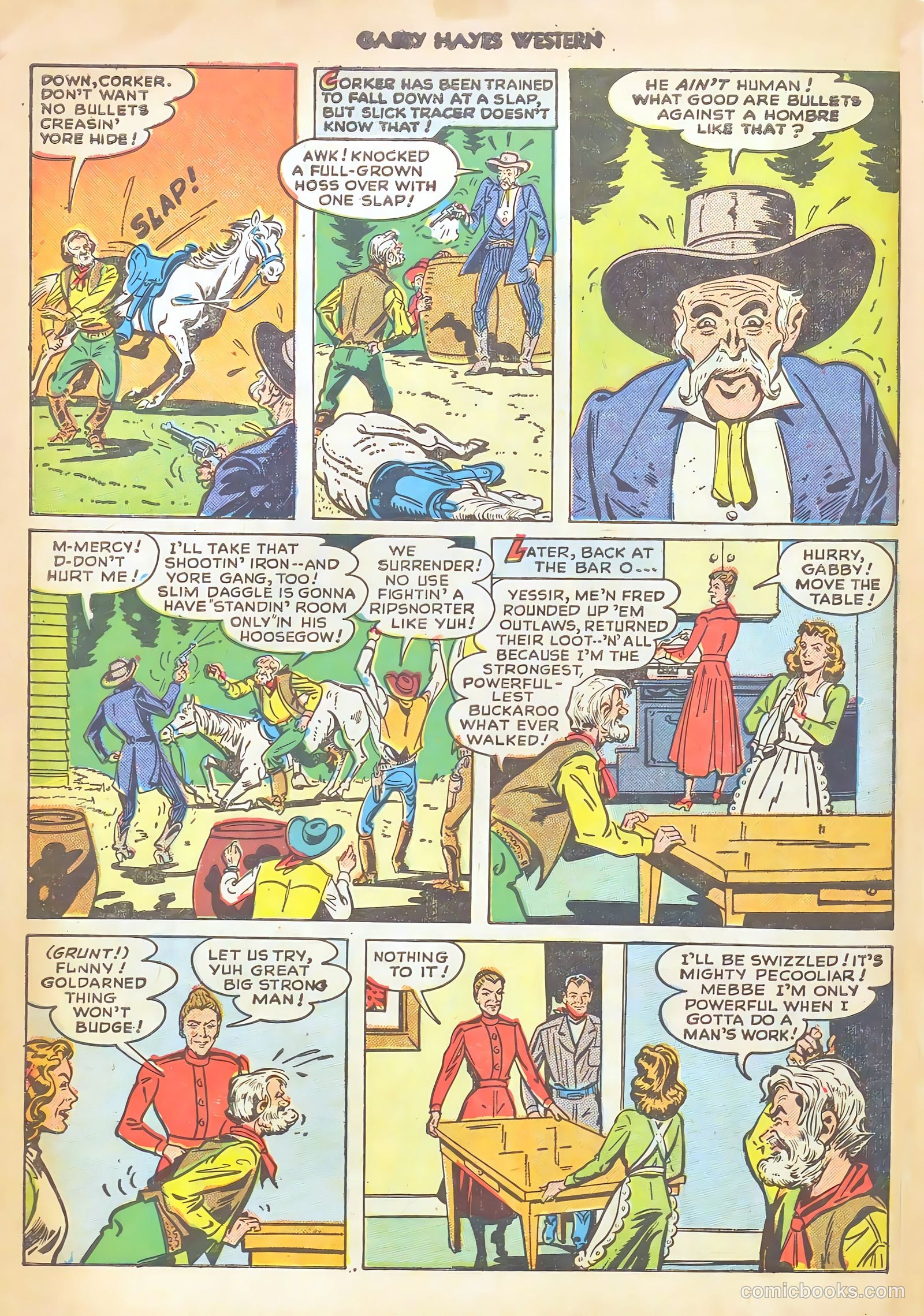 Gabby Hayes Western #3 (1949) — page 50 of 52