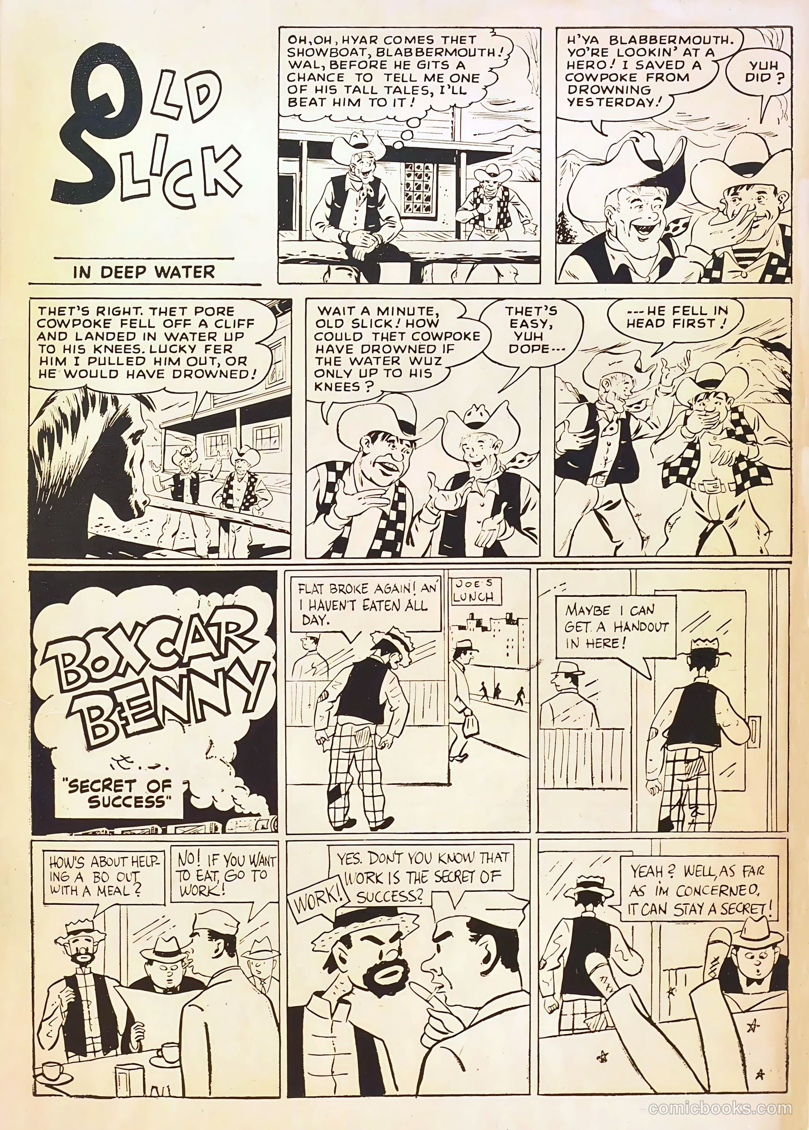 Gabby Hayes Western #3 (1949) — page 51 of 52