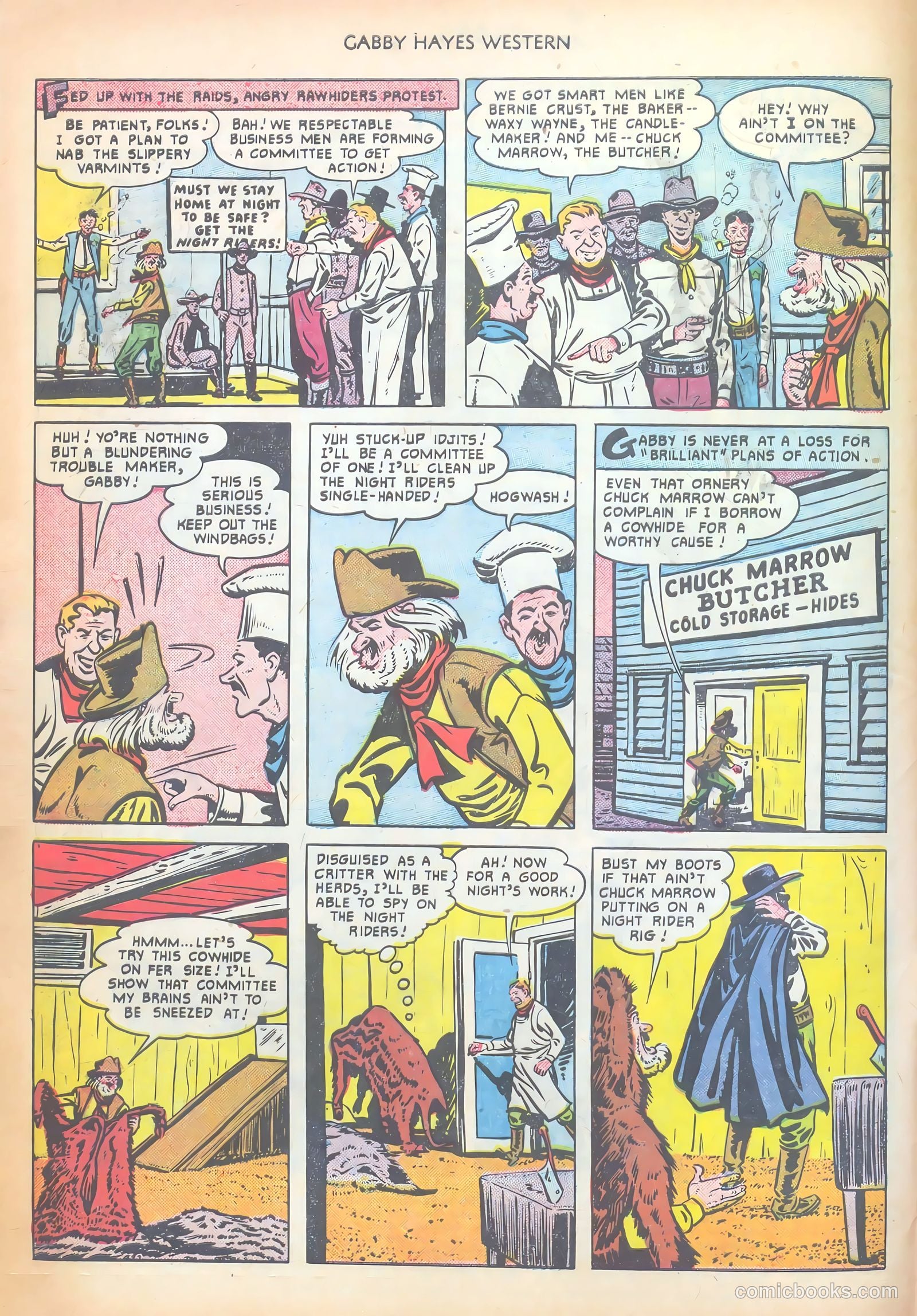 Gabby Hayes Western #30 (1951) — page 4 of 36
