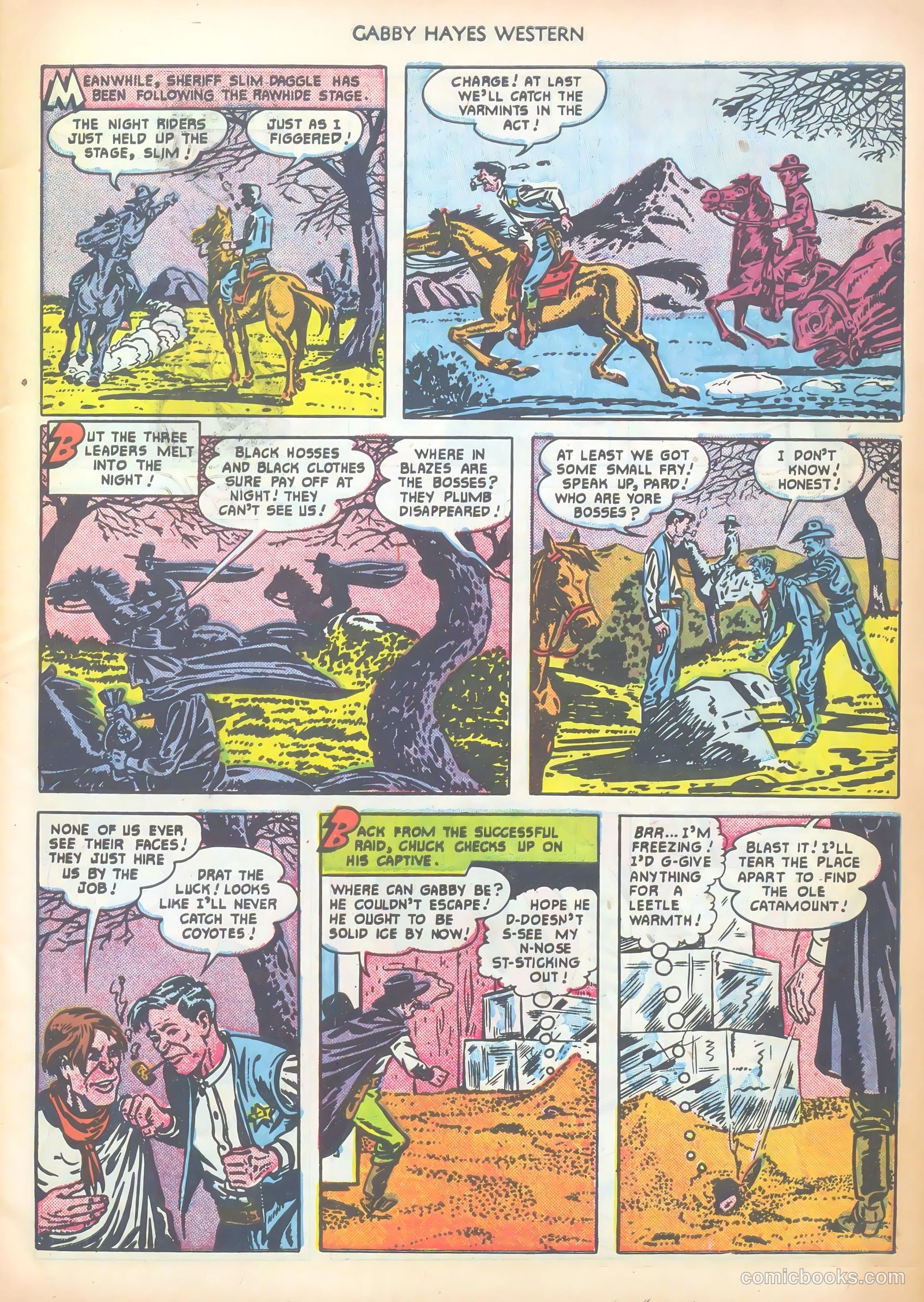 Gabby Hayes Western #30 (1951) — page 7 of 36