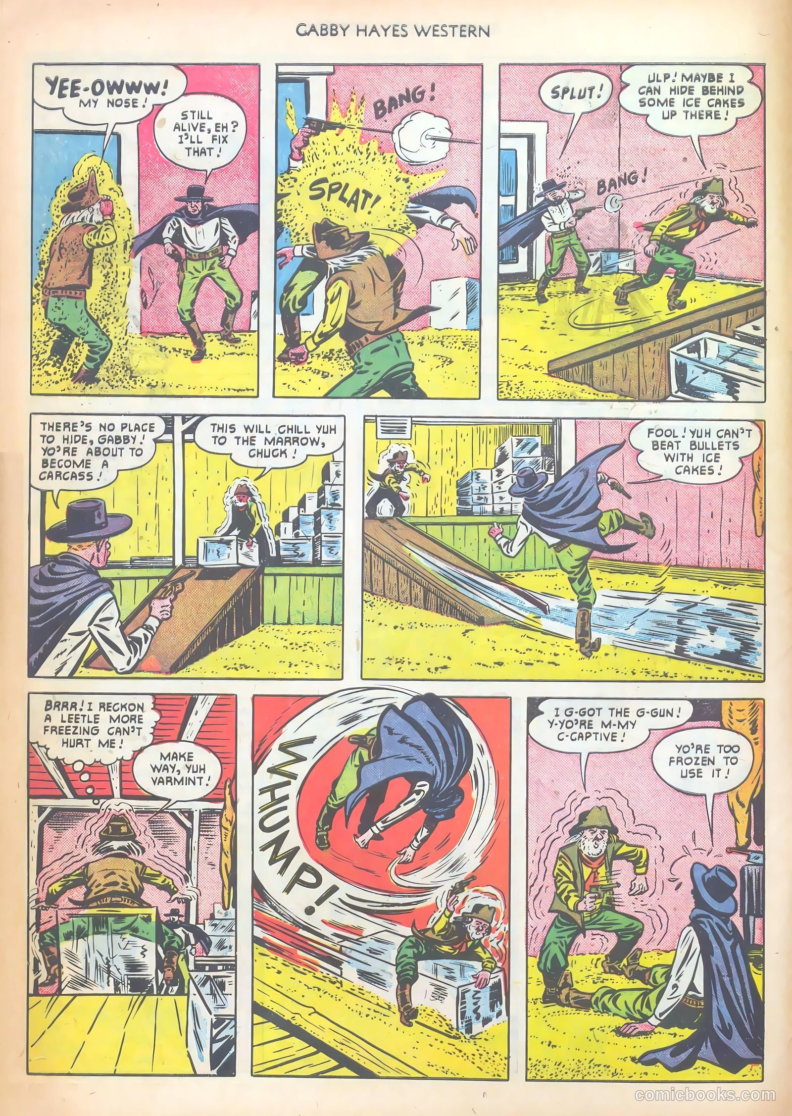 Gabby Hayes Western #30 (1951) — page 8 of 36