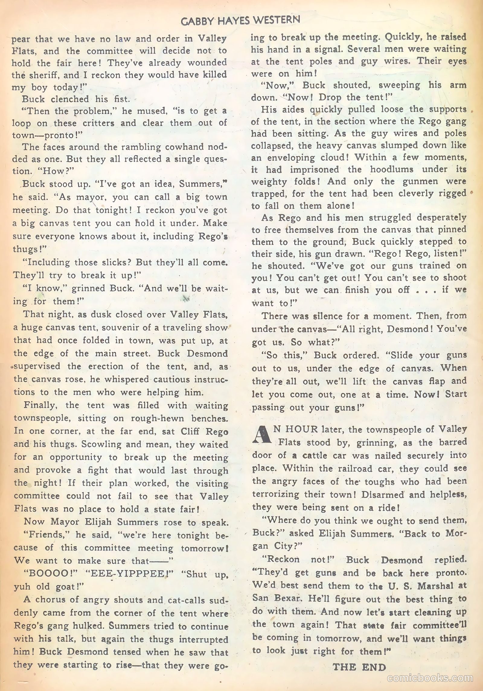 Gabby Hayes Western #30 (1951) — page 14 of 36