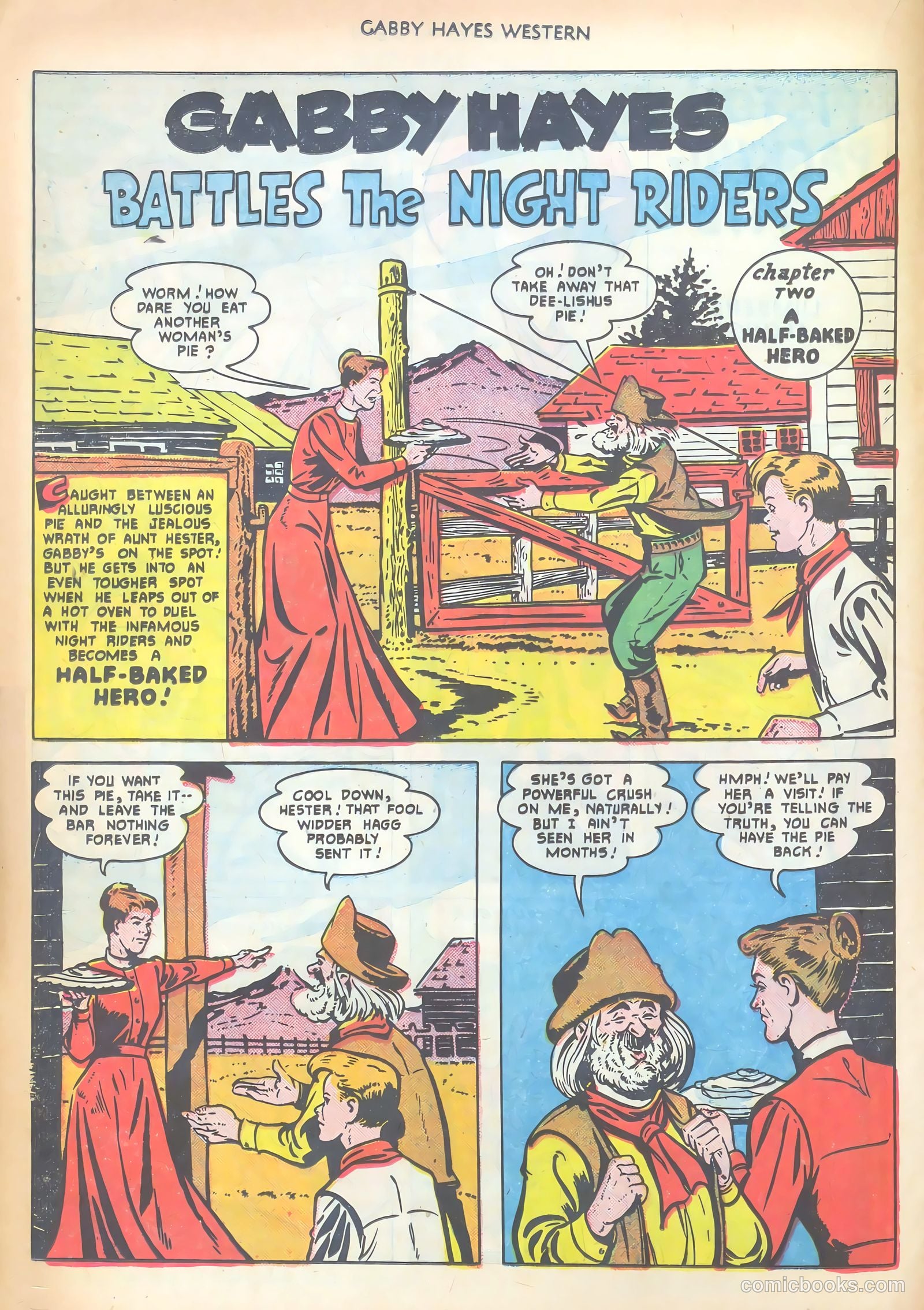 Gabby Hayes Western #30 (1951) — page 16 of 36