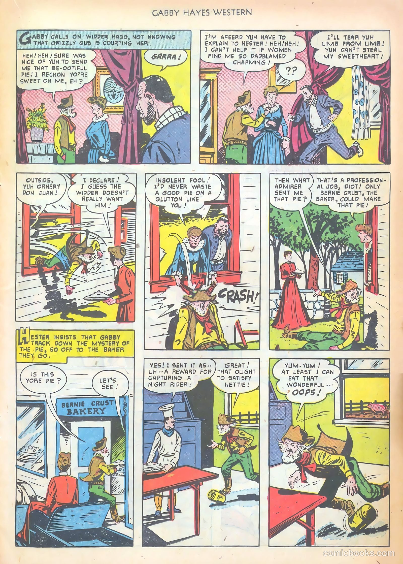 Gabby Hayes Western #30 (1951) — page 17 of 36
