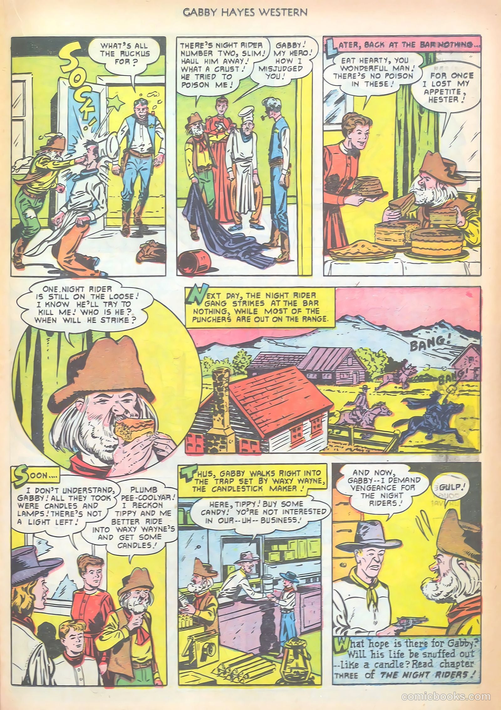 Gabby Hayes Western #30 (1951) — page 21 of 36