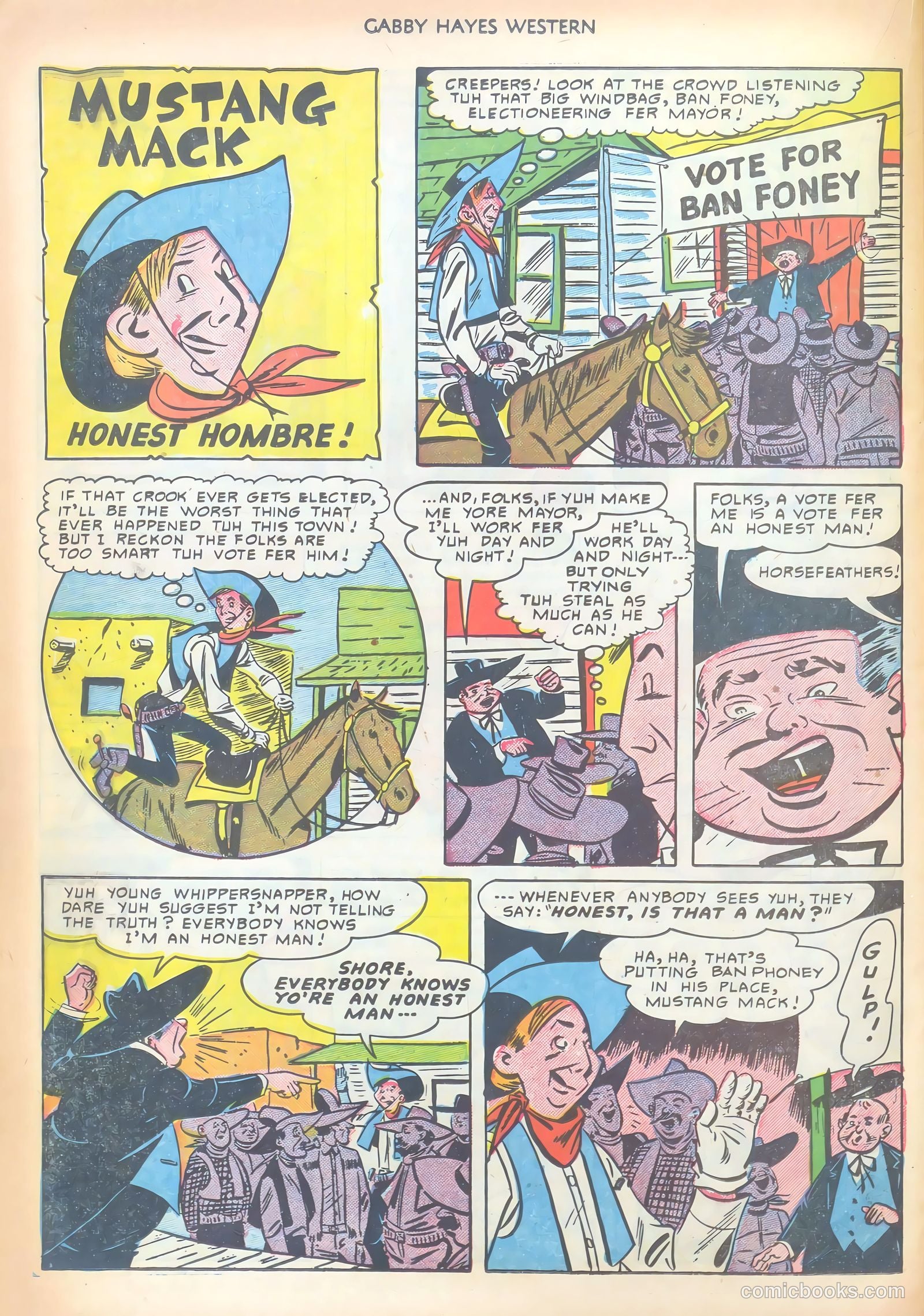 Gabby Hayes Western #30 (1951) — page 22 of 36