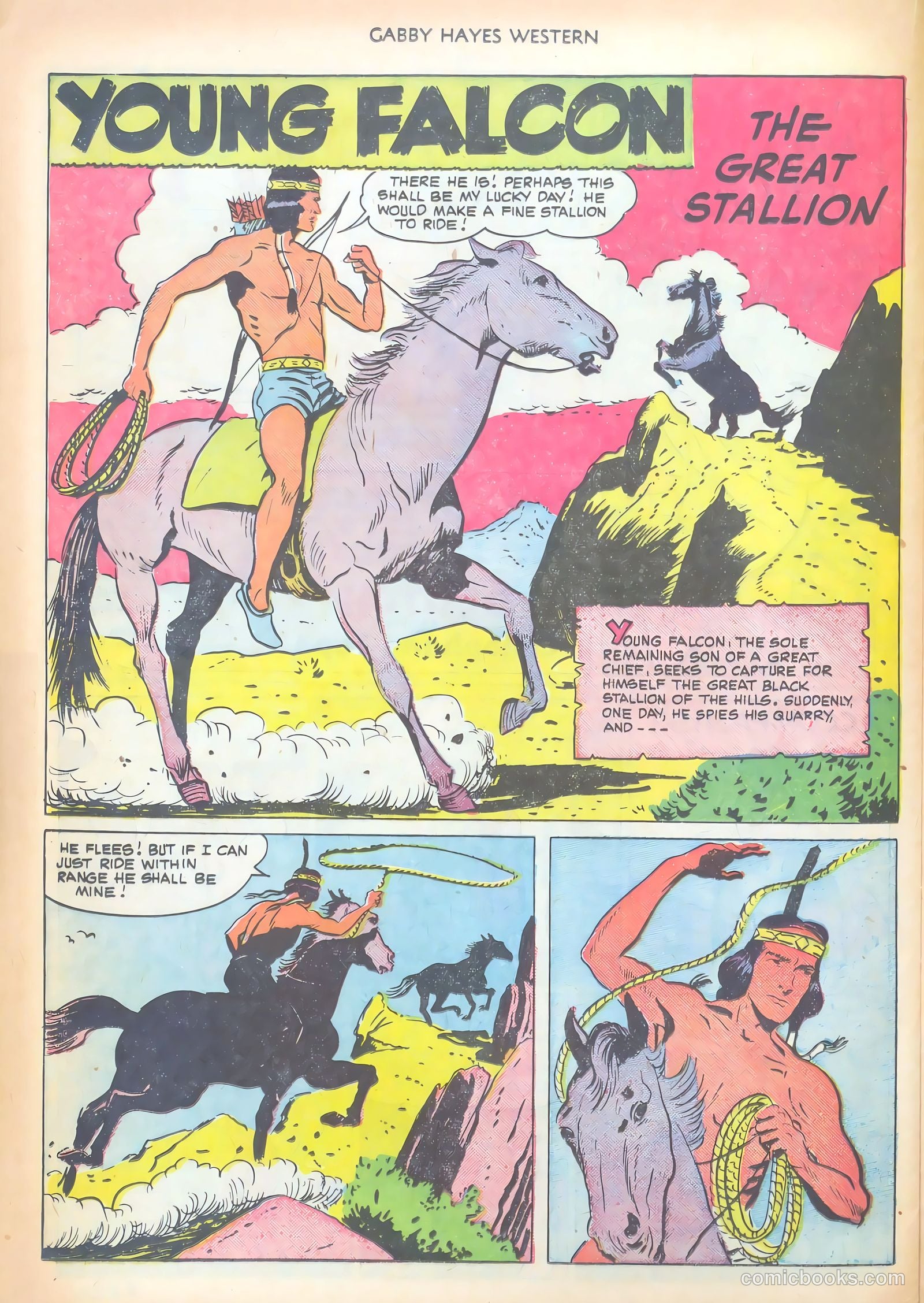 Gabby Hayes Western #30 (1951) — page 24 of 36