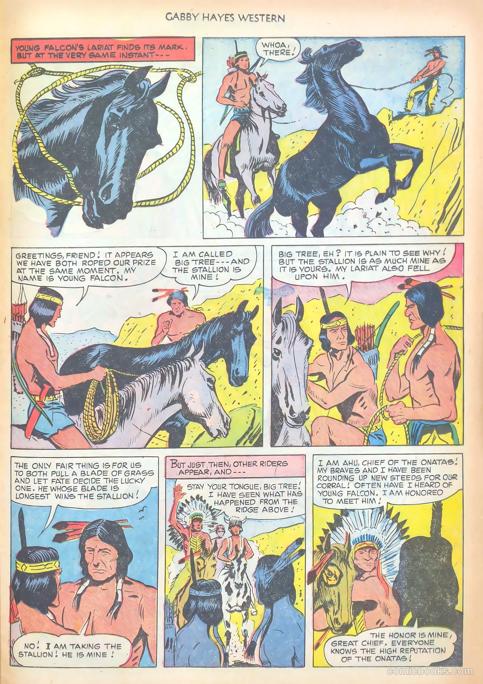 Gabby Hayes Western #30 (1951) — page 25 of 36