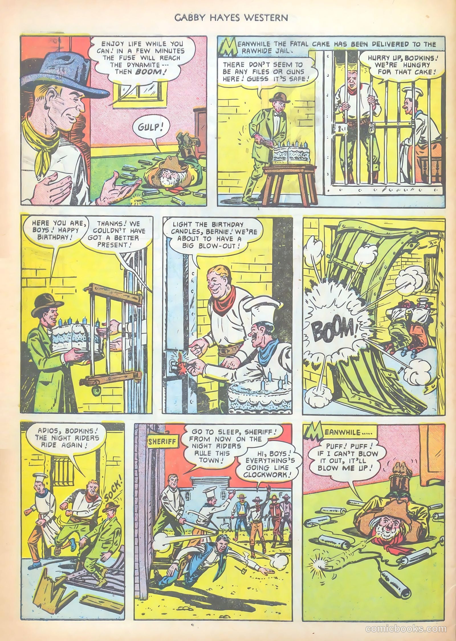 Gabby Hayes Western #30 (1951) — page 32 of 36