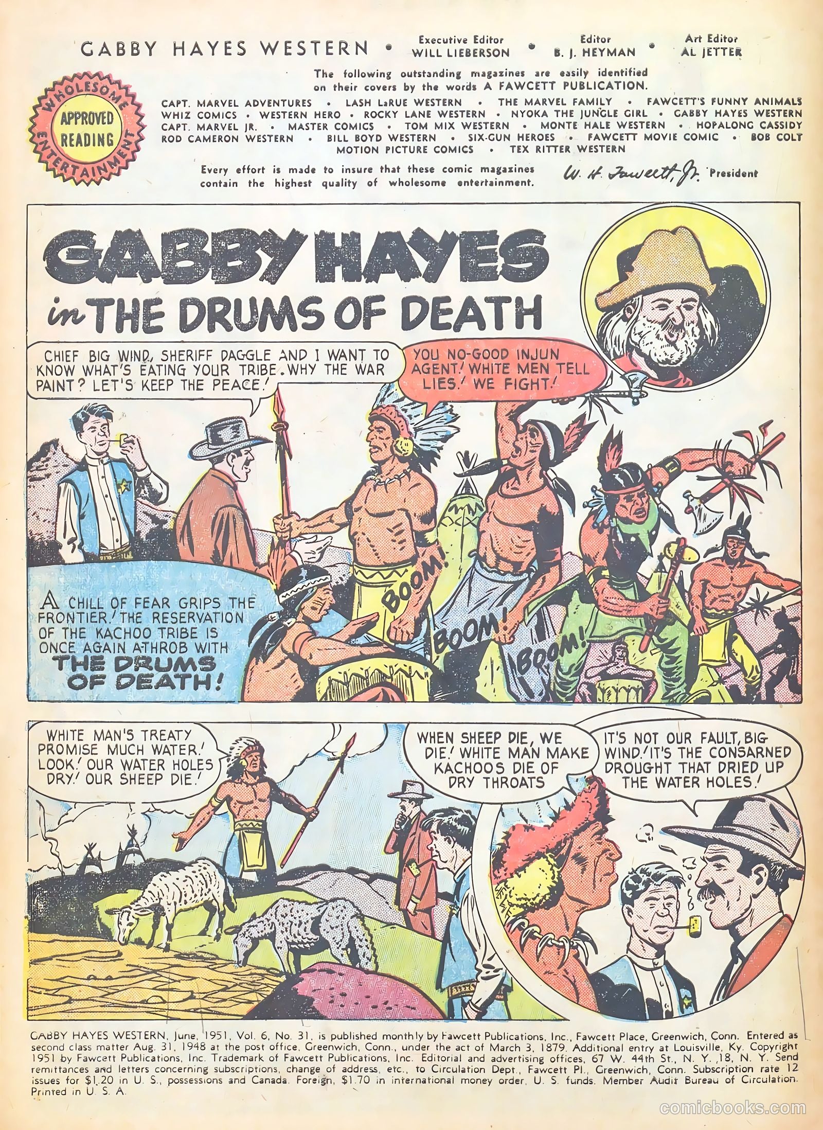 Gabby Hayes Western #31 (1951) — page 4 of 36