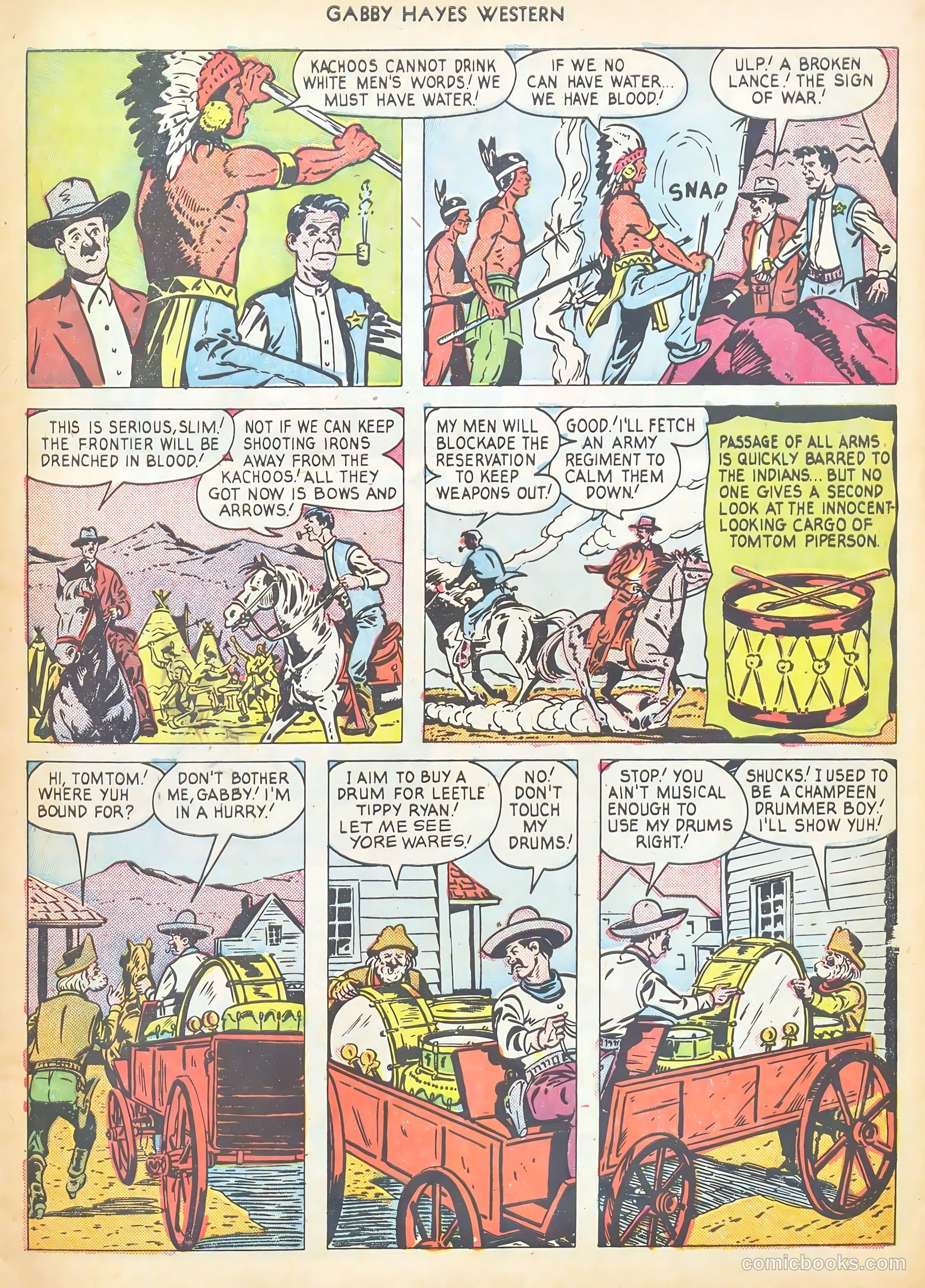 Gabby Hayes Western #31 (1951) — page 5 of 36