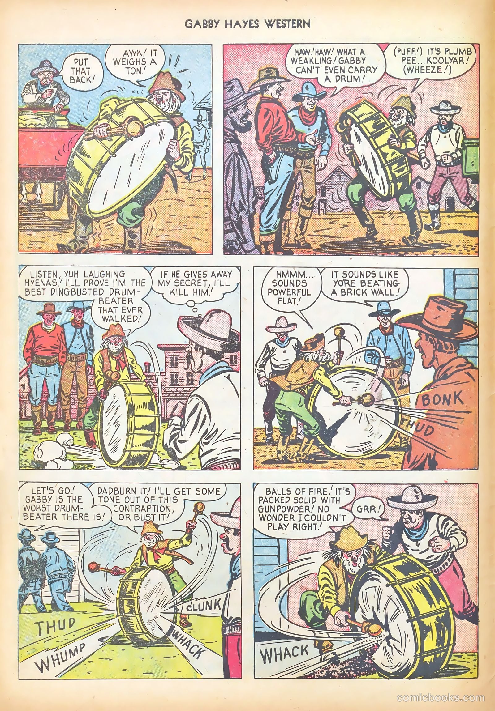 Gabby Hayes Western #31 (1951) — page 6 of 36