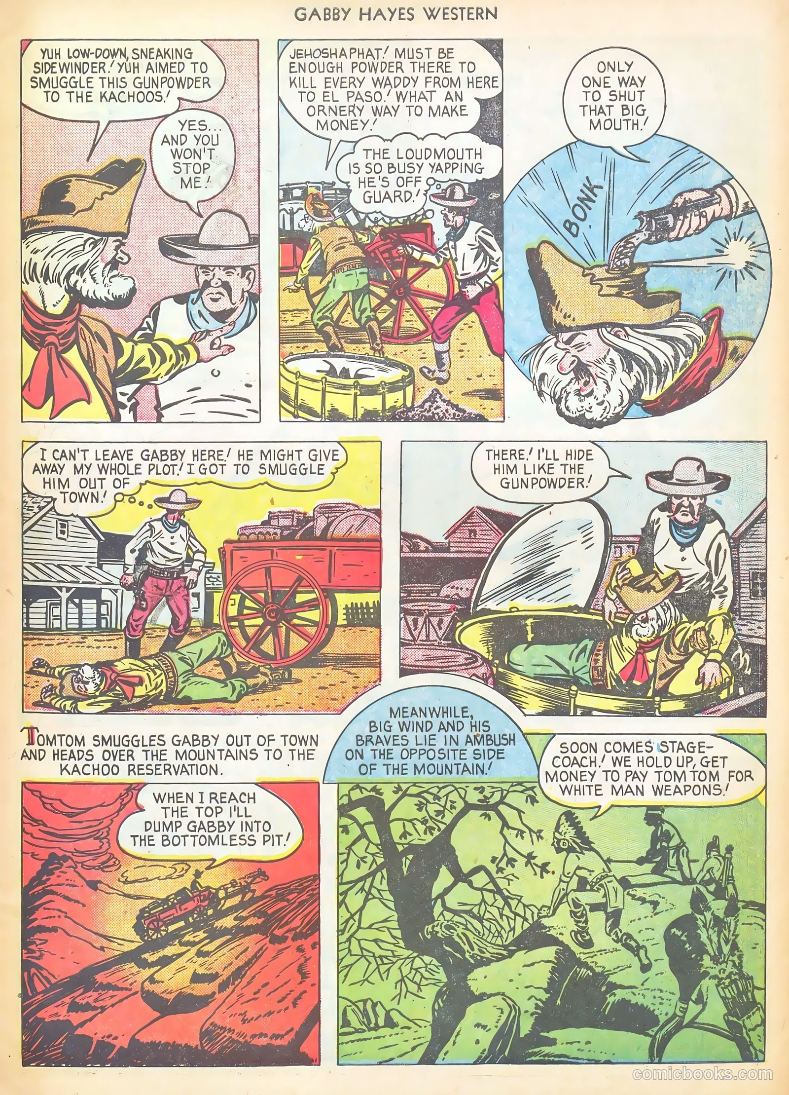 Gabby Hayes Western #31 (1951) — page 7 of 36