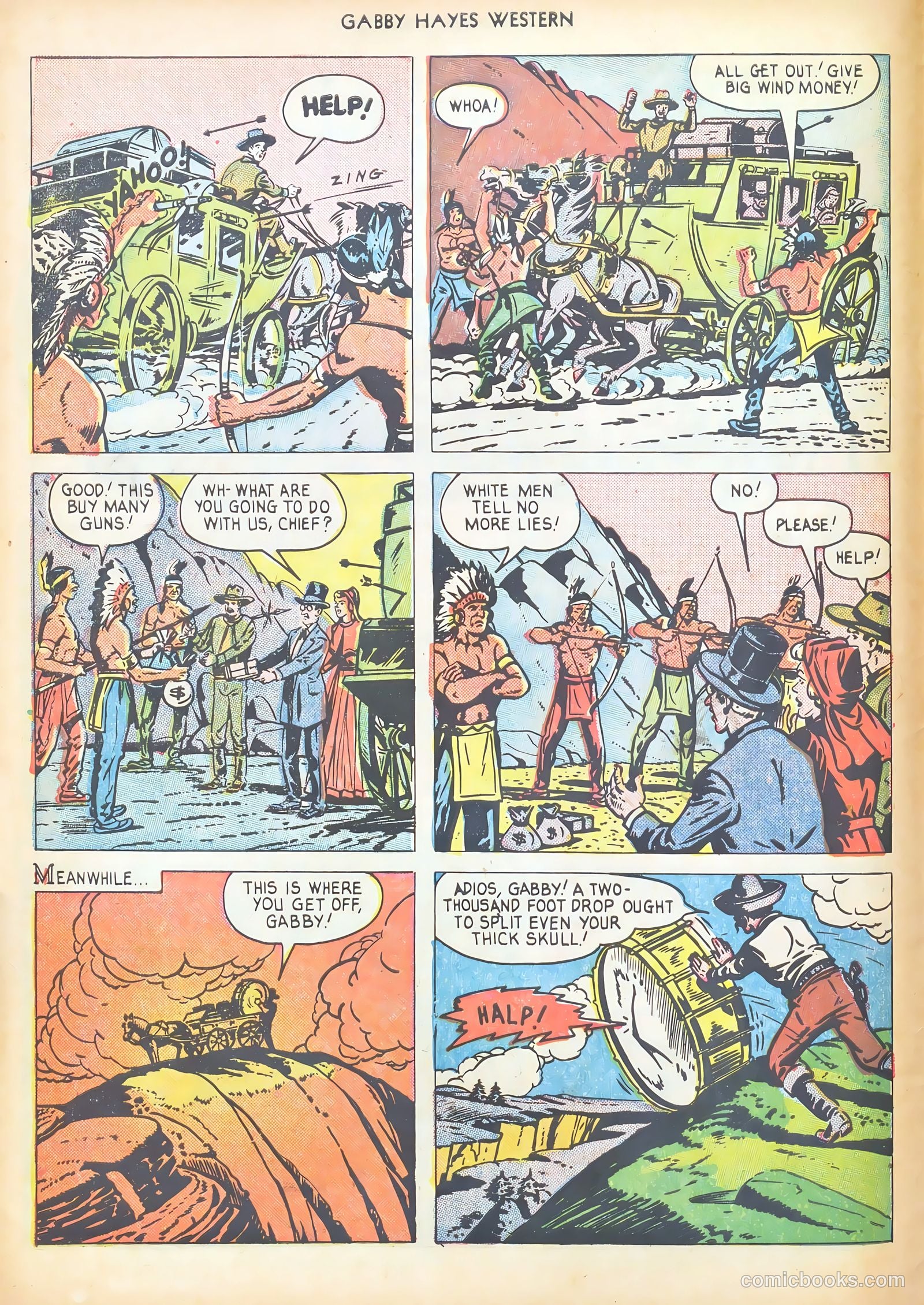 Gabby Hayes Western #31 (1951) — page 8 of 36
