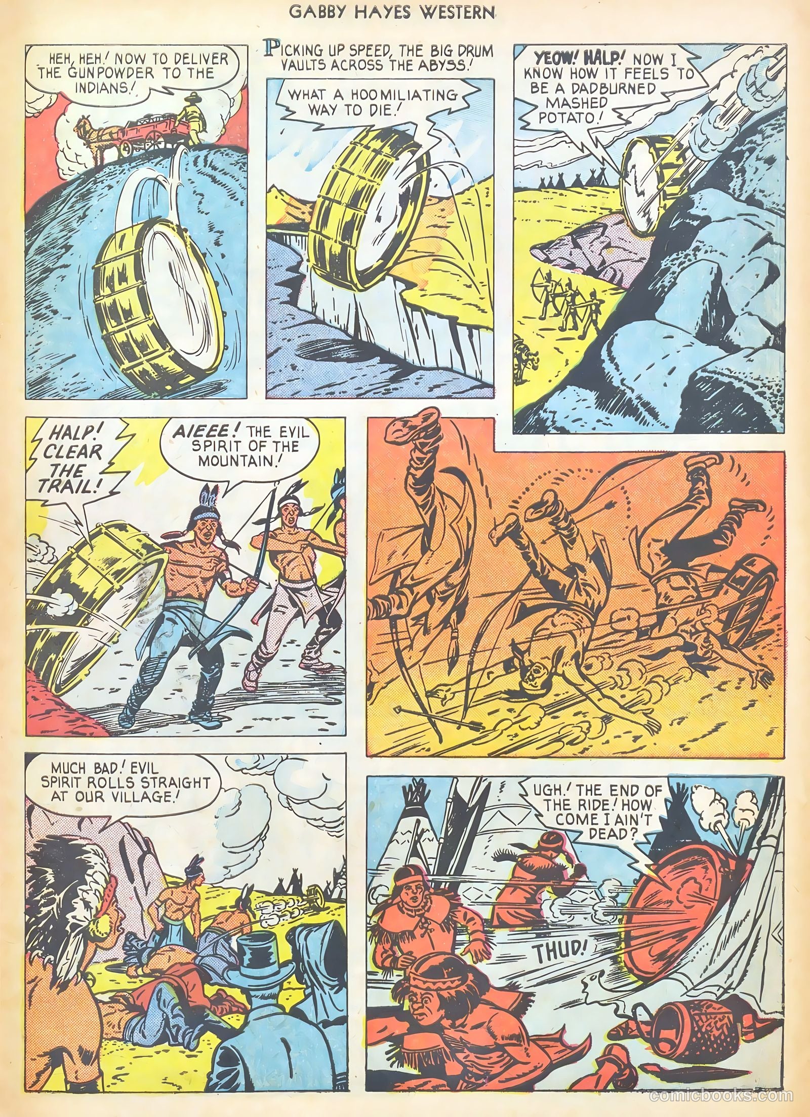 Gabby Hayes Western #31 (1951) — page 9 of 36