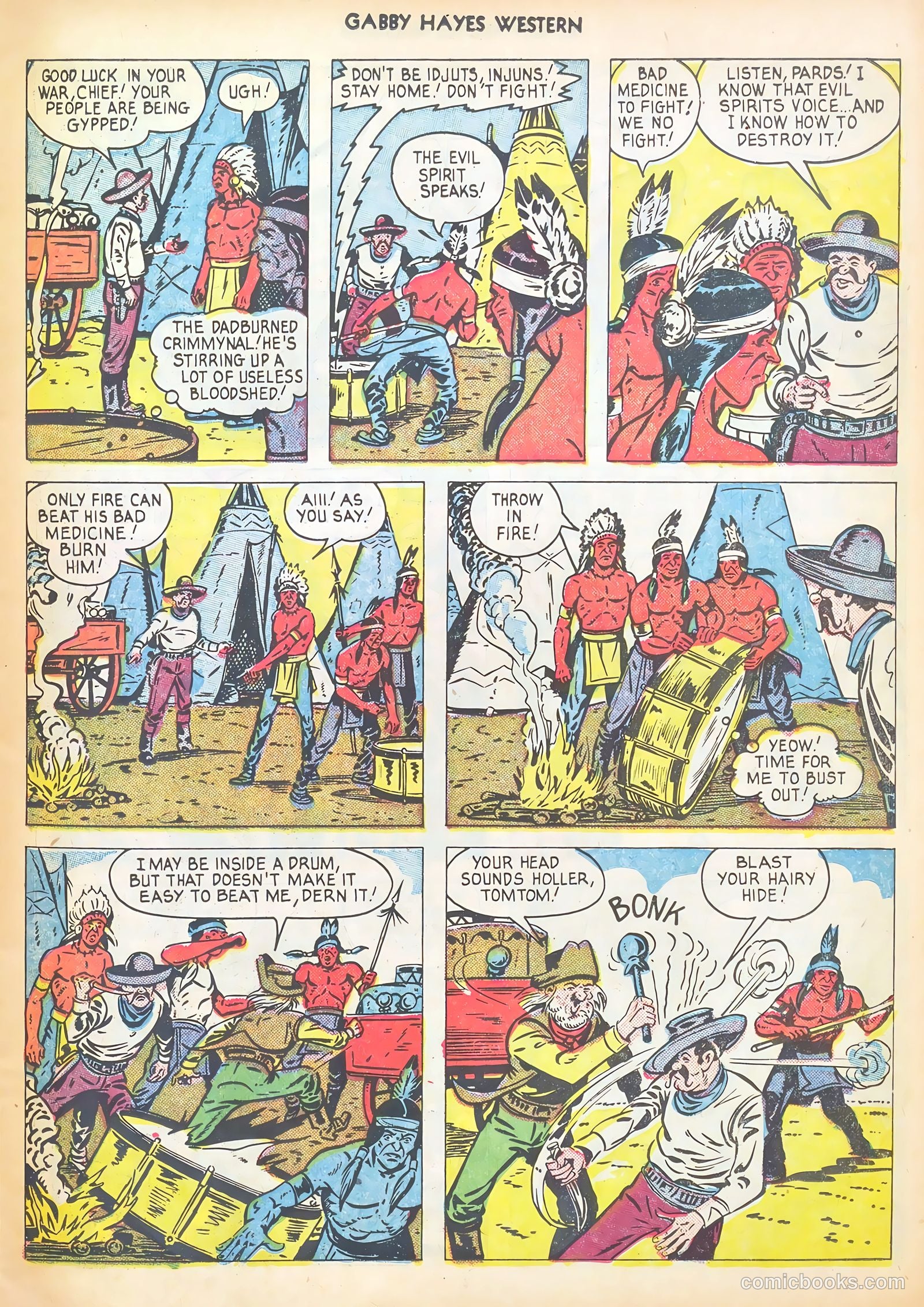 Gabby Hayes Western #31 (1951) — page 11 of 36