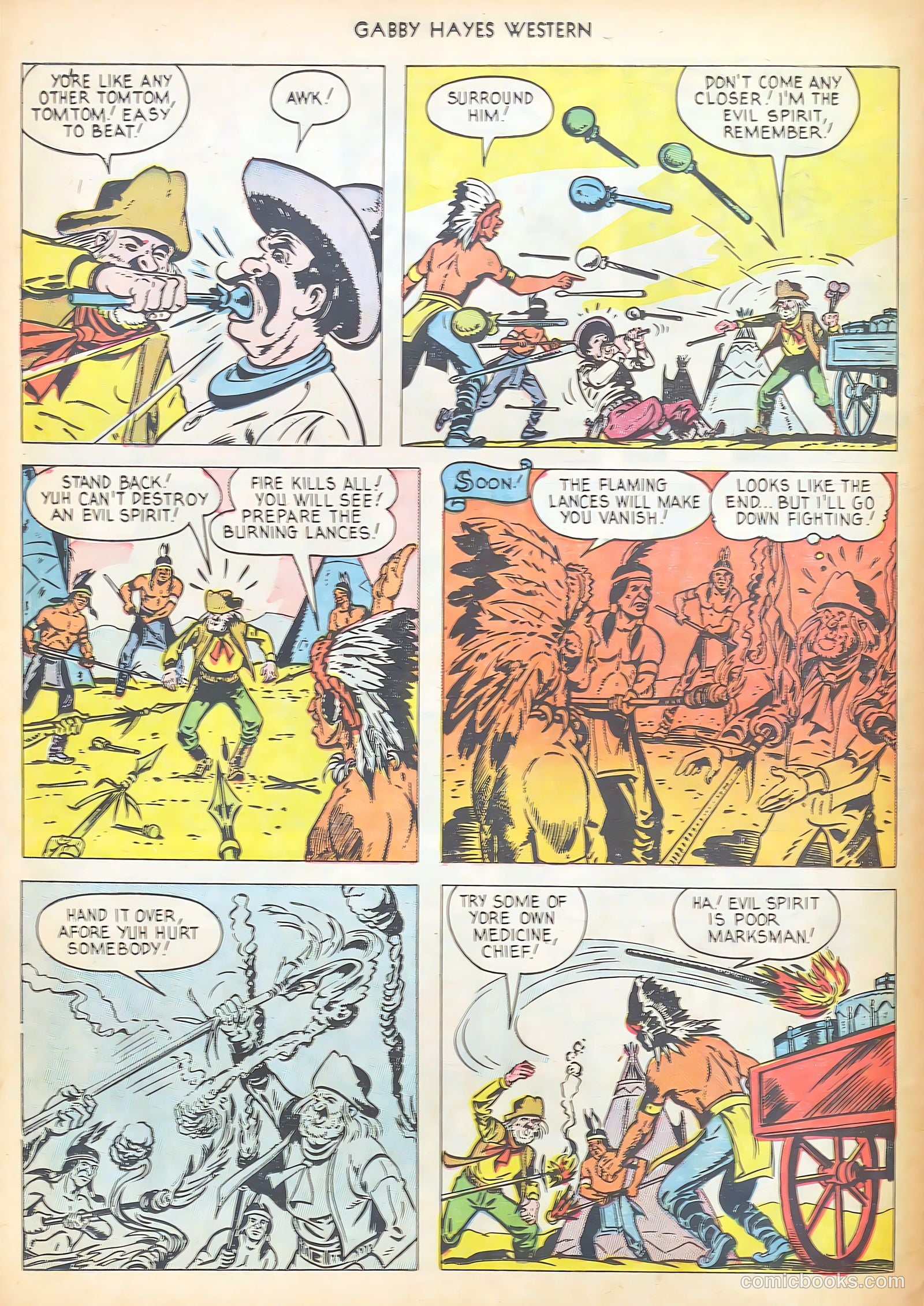 Gabby Hayes Western #31 (1951) — page 12 of 36