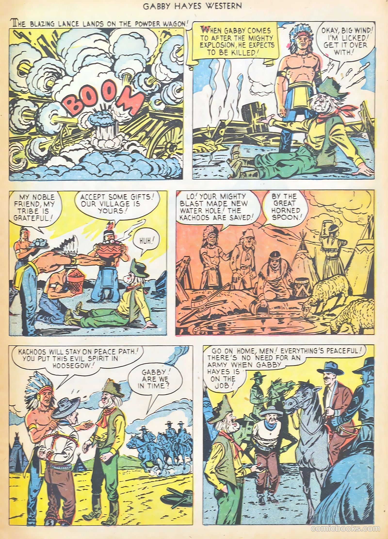 Gabby Hayes Western #31 (1951) — page 13 of 36