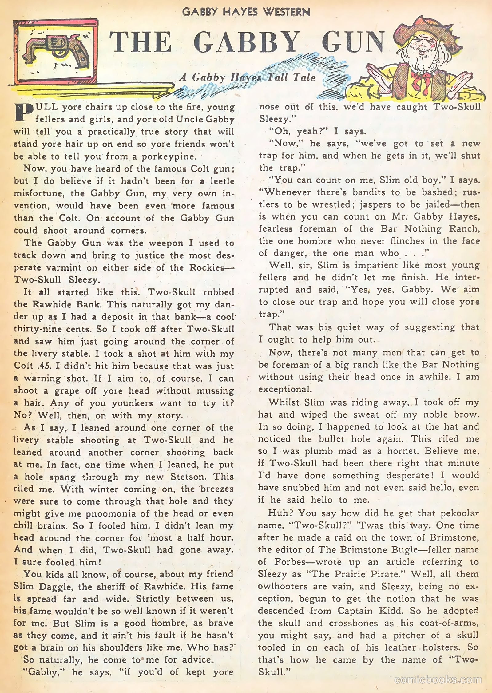 Gabby Hayes Western #31 (1951) — page 15 of 36