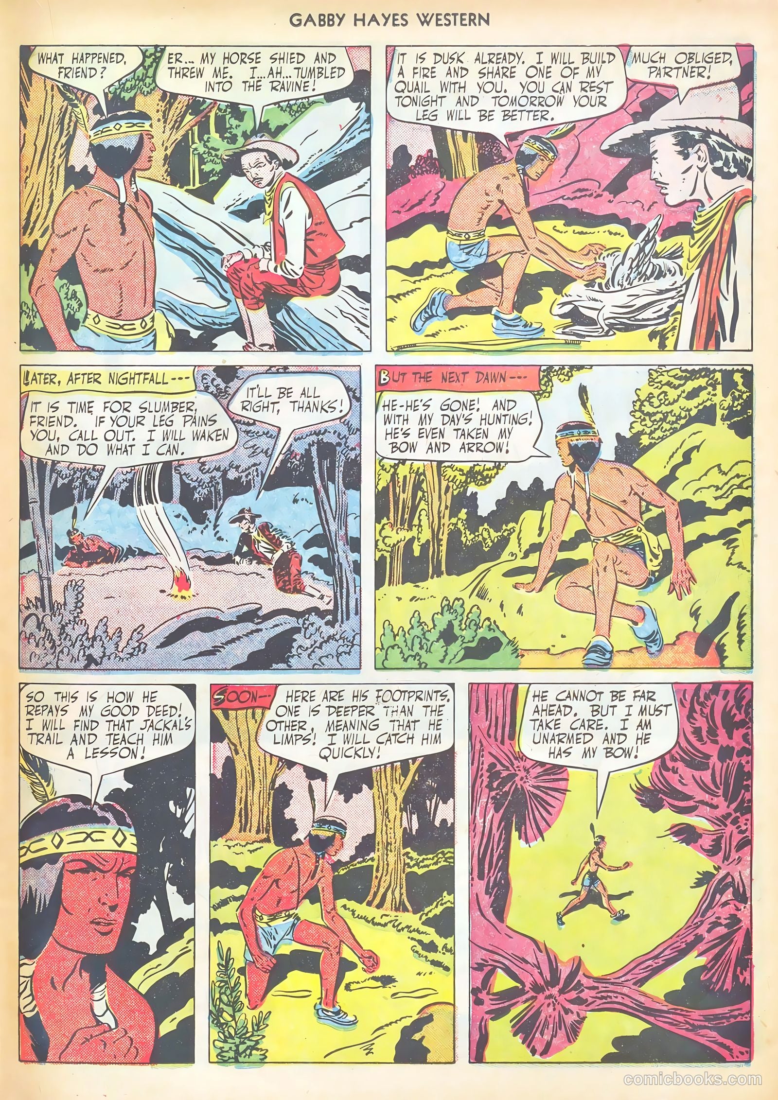 Gabby Hayes Western #31 (1951) — page 19 of 36