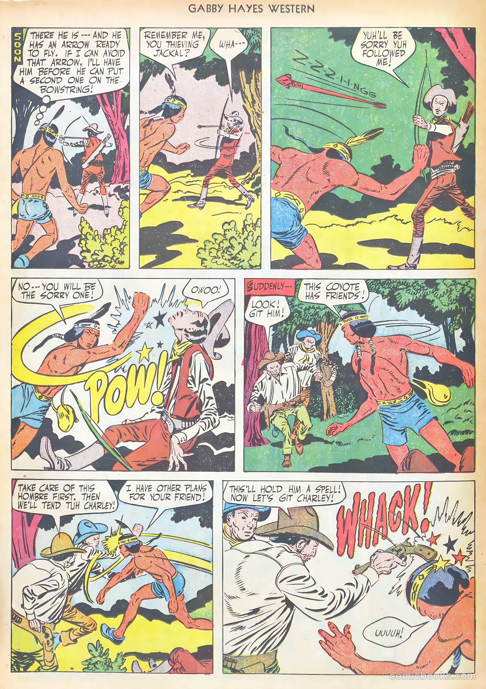 Gabby Hayes Western #31 (1951) — page 20 of 36