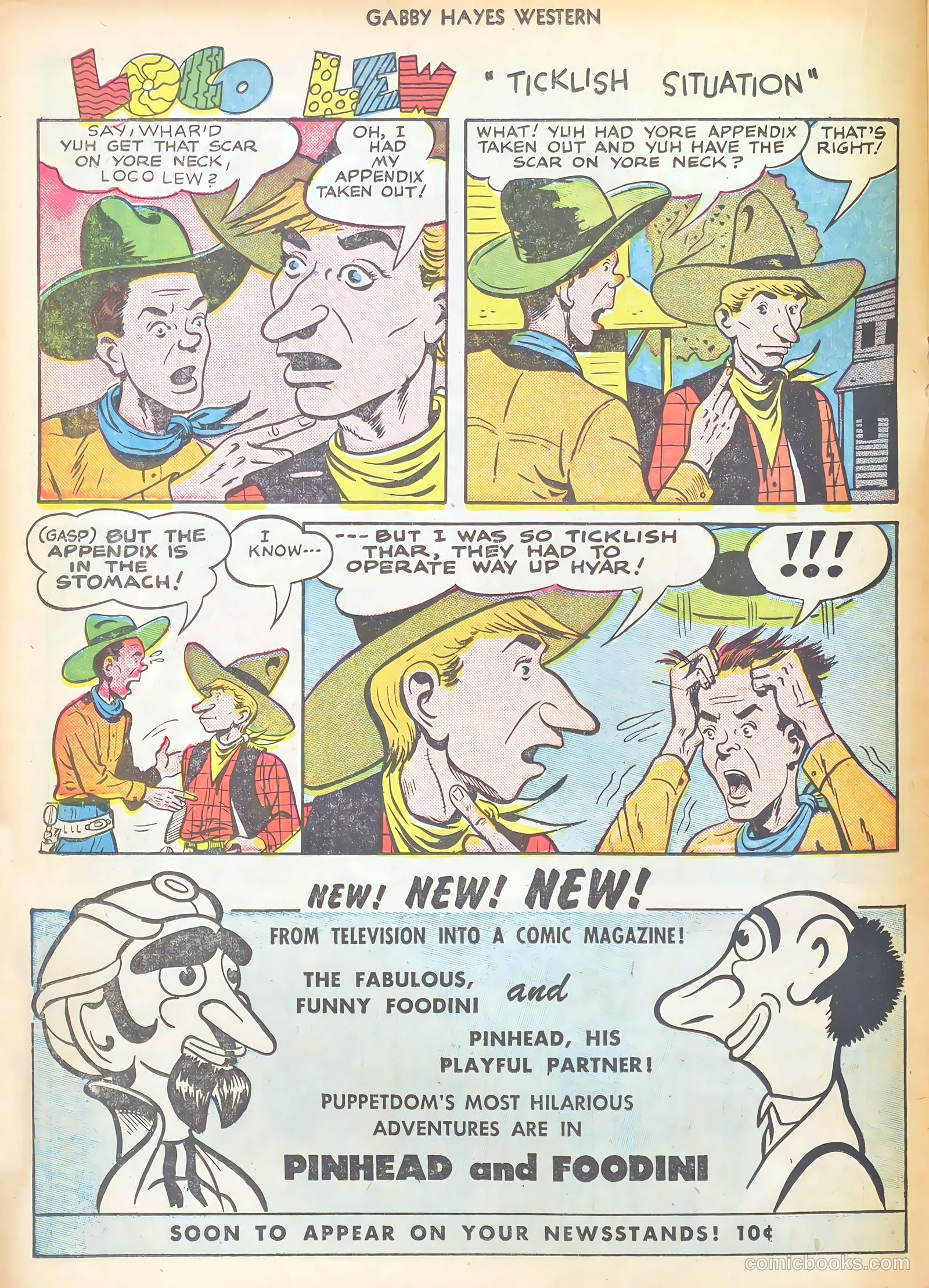 Gabby Hayes Western #31 (1951) — page 22 of 36