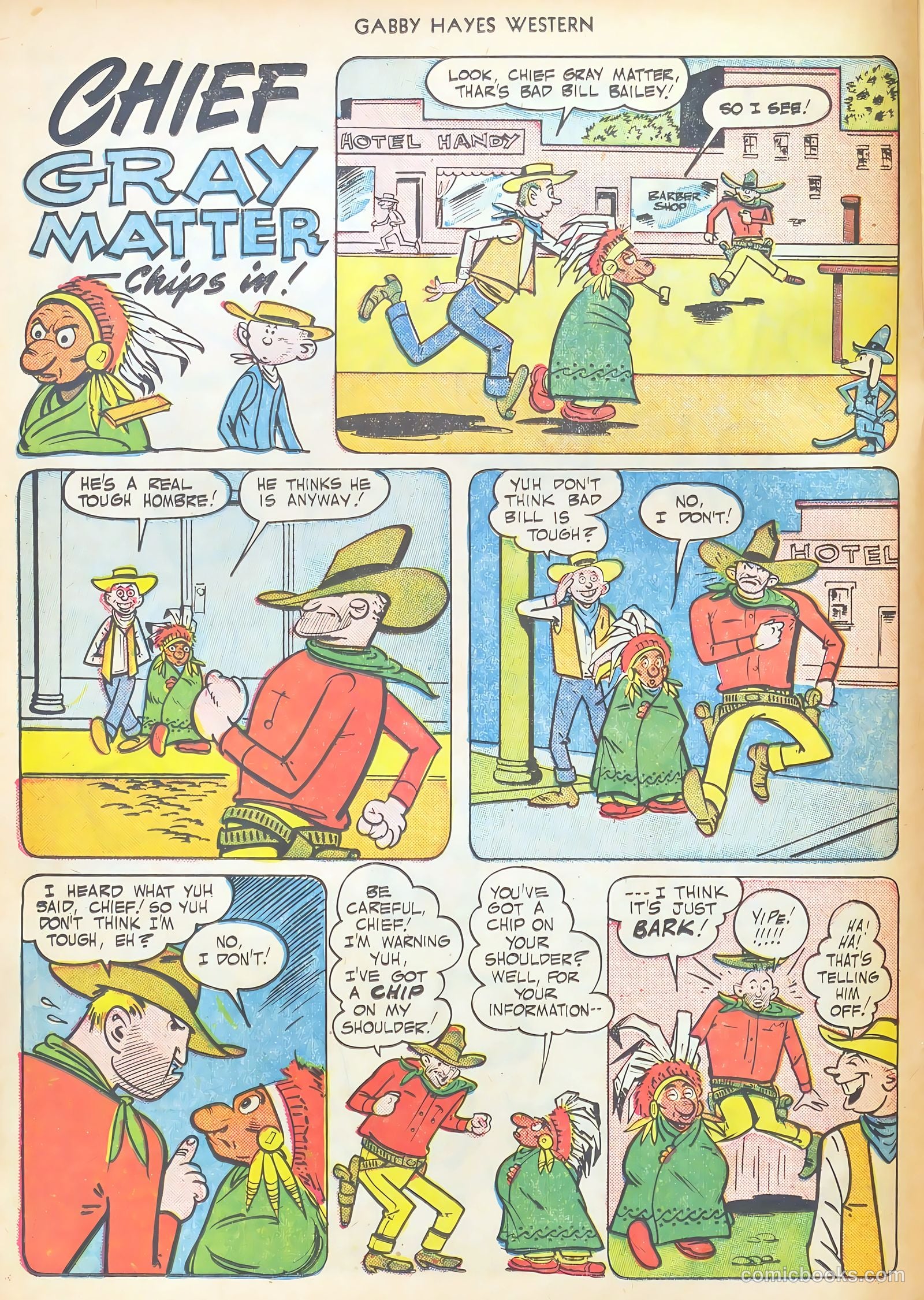 Gabby Hayes Western #31 (1951) — page 24 of 36