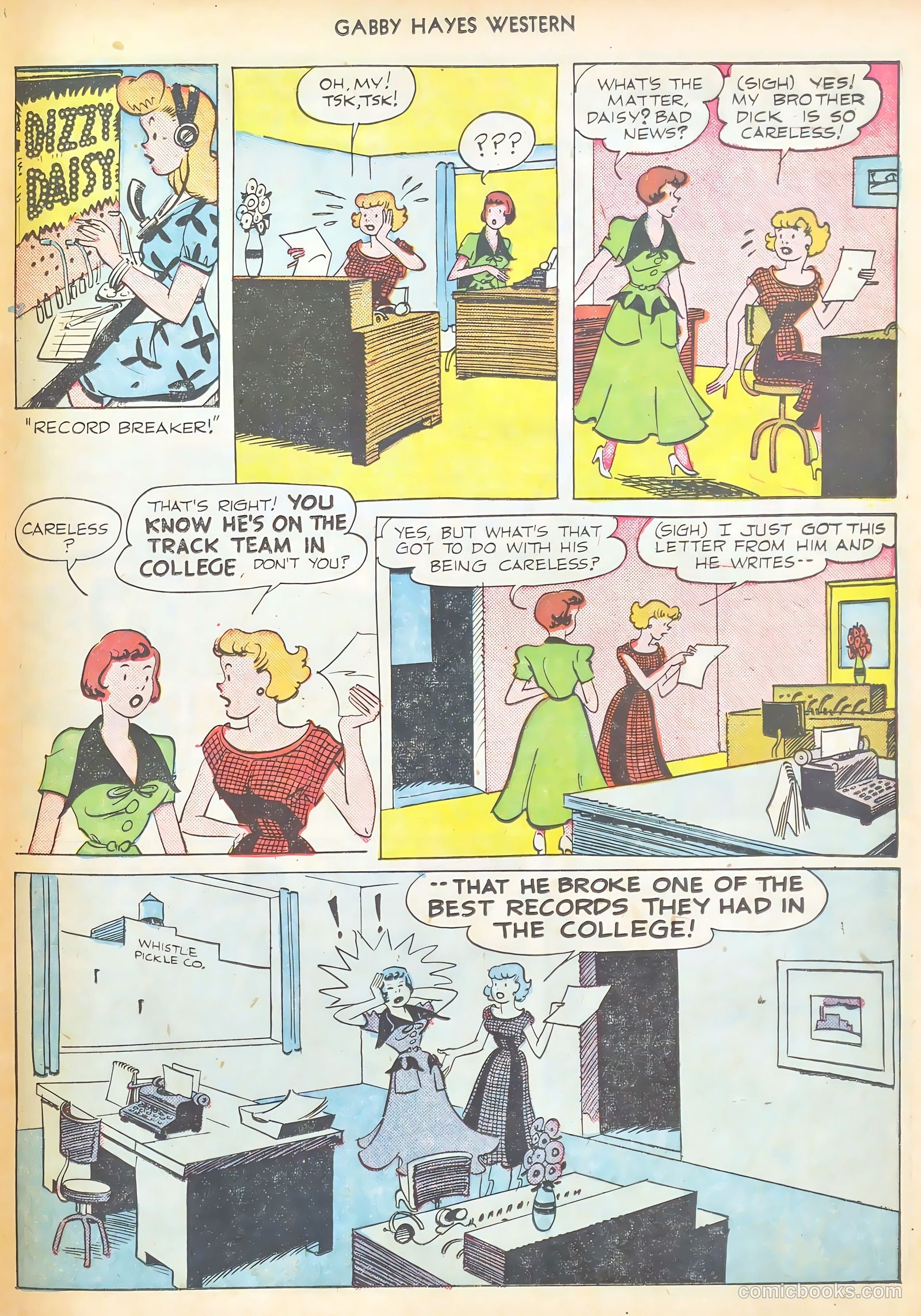 Gabby Hayes Western #31 (1951) — page 25 of 36