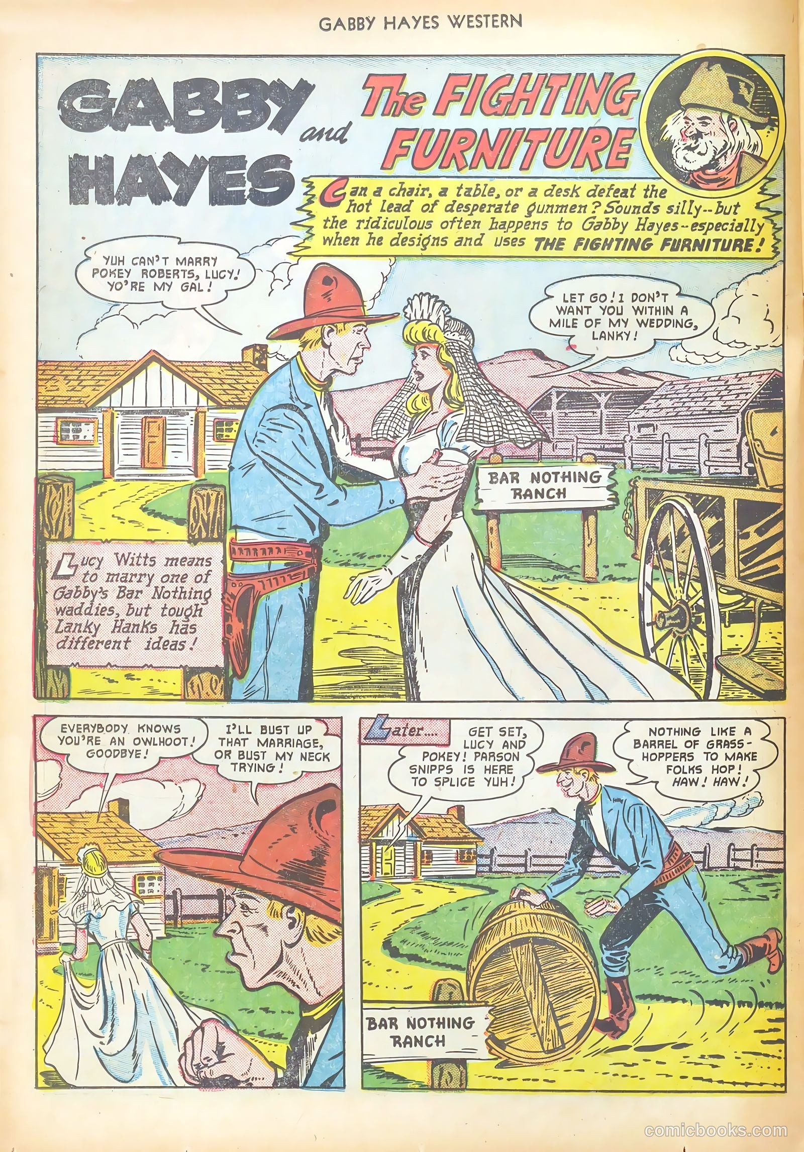 Gabby Hayes Western #31 (1951) — page 26 of 36