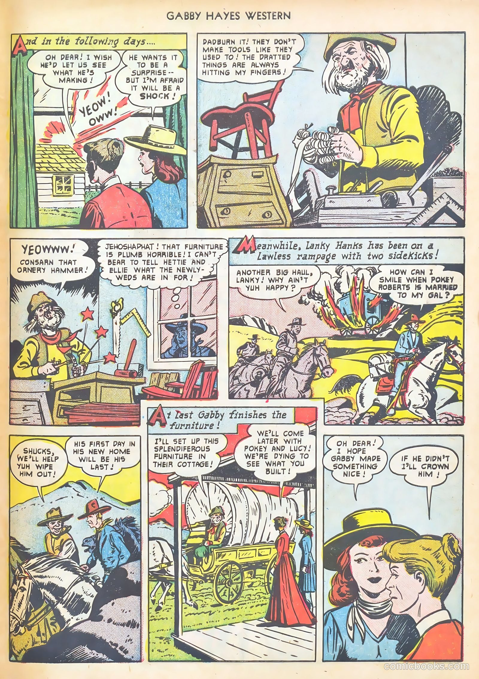 Gabby Hayes Western #31 (1951) — page 29 of 36