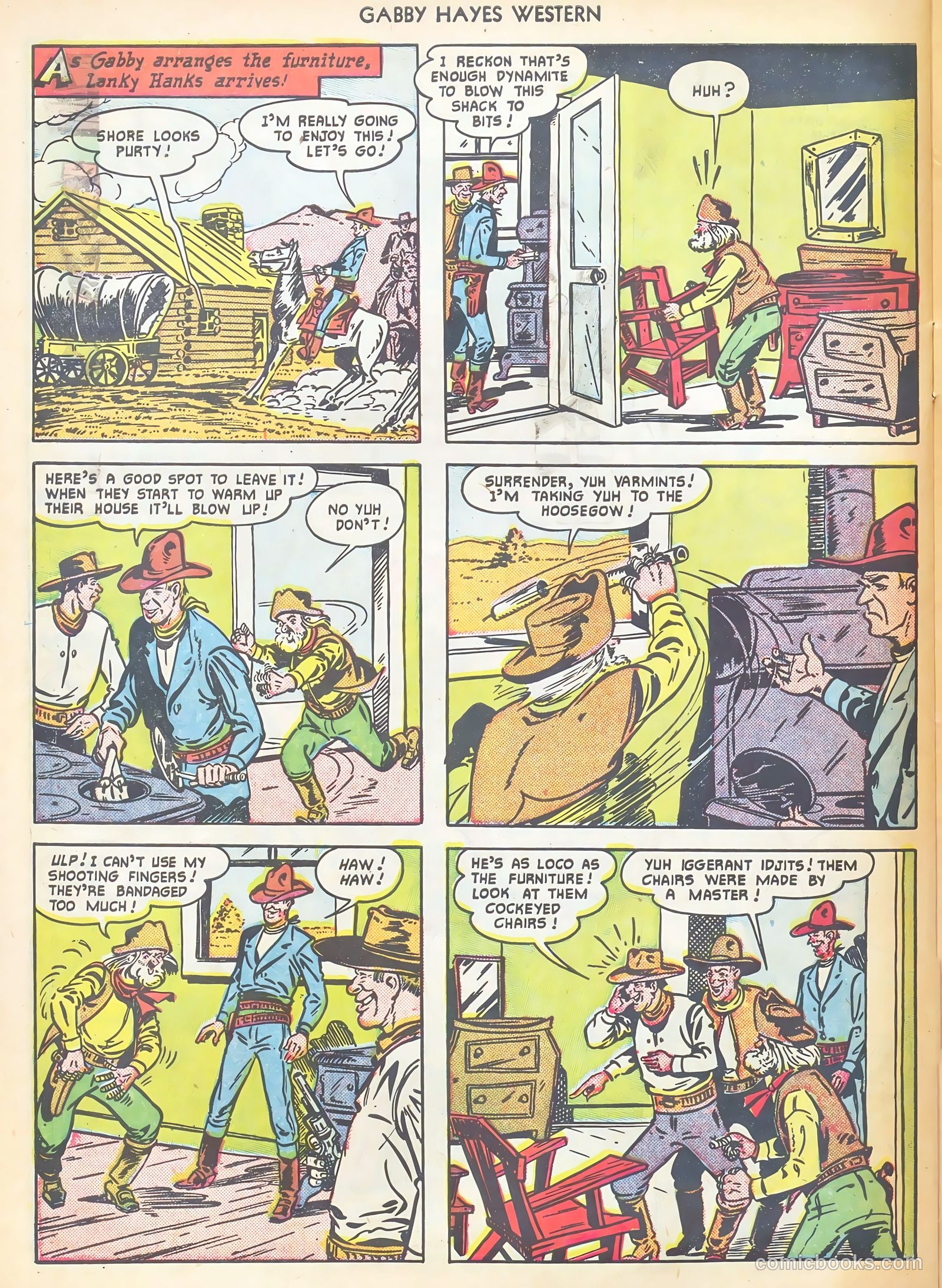 Gabby Hayes Western #31 (1951) — page 30 of 36