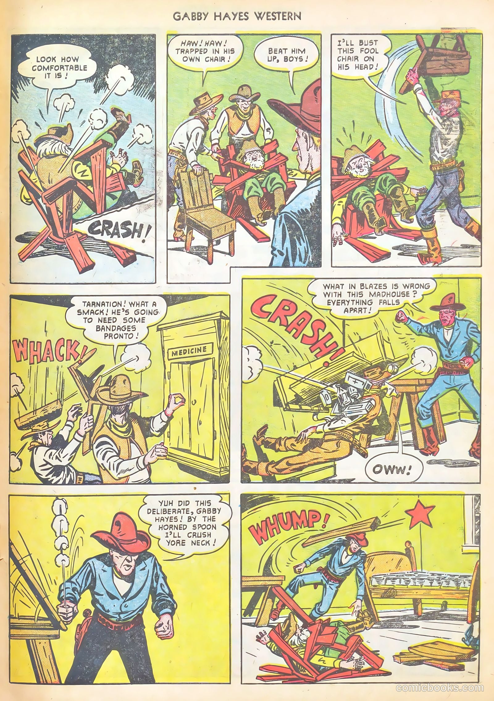 Gabby Hayes Western #31 (1951) — page 31 of 36