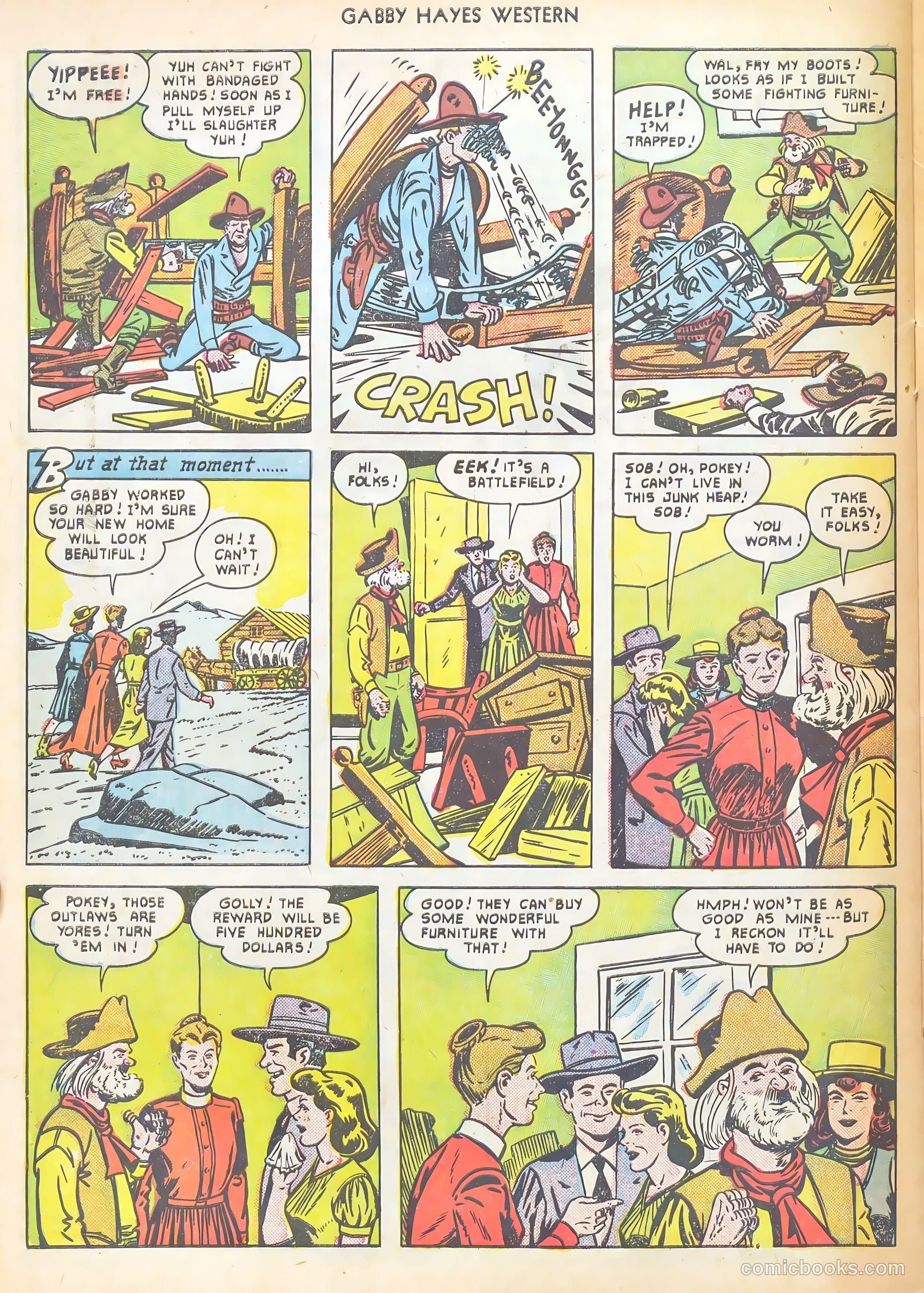 Gabby Hayes Western #31 (1951) — page 32 of 36