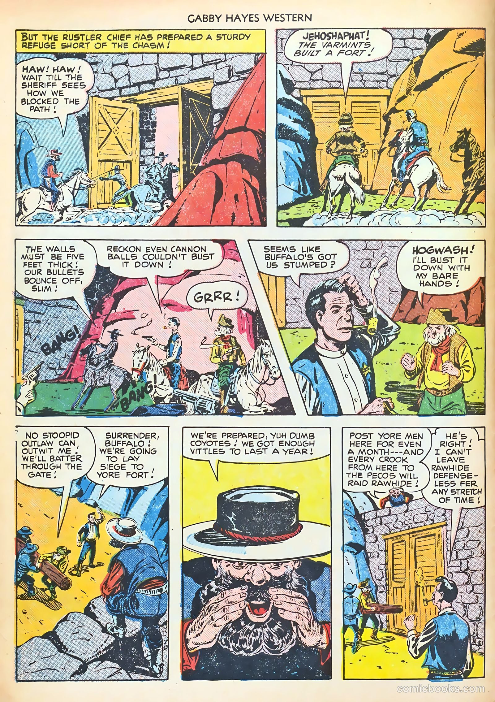 Gabby Hayes Western #32 (1951) — page 4 of 36