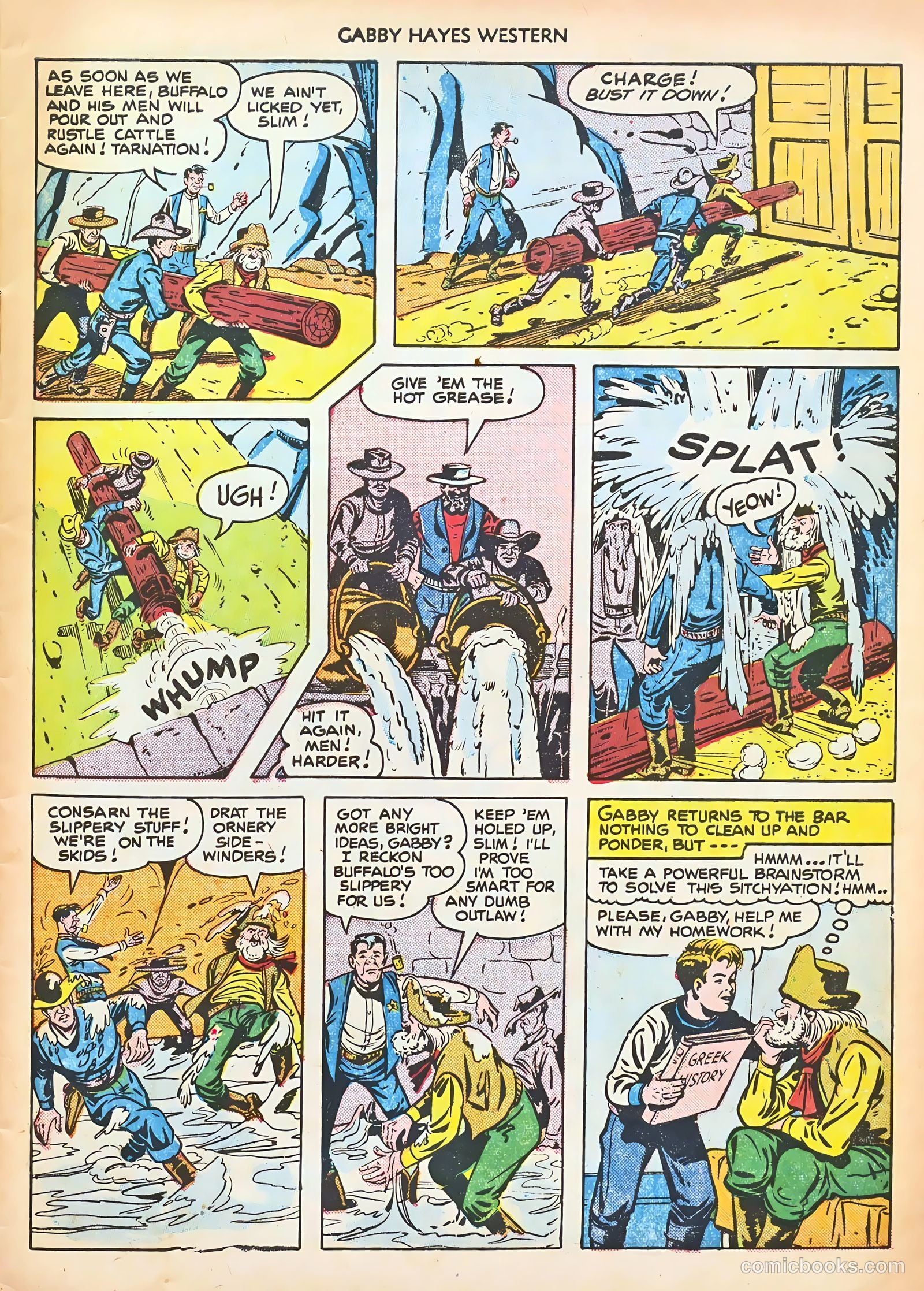 Gabby Hayes Western #32 (1951) — page 5 of 36