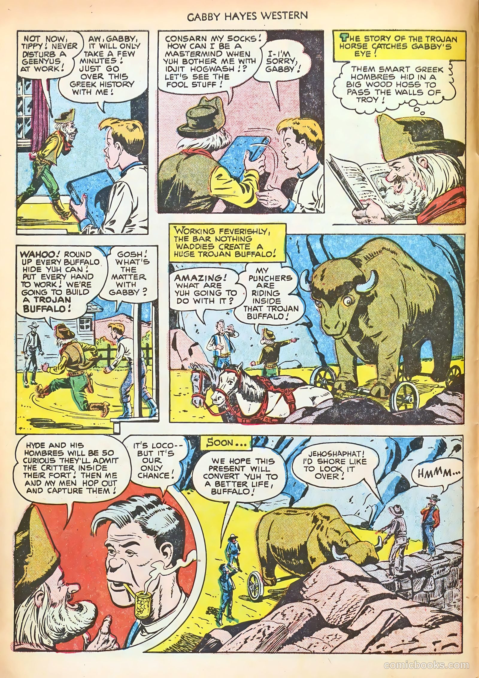 Gabby Hayes Western #32 (1951) — page 6 of 36